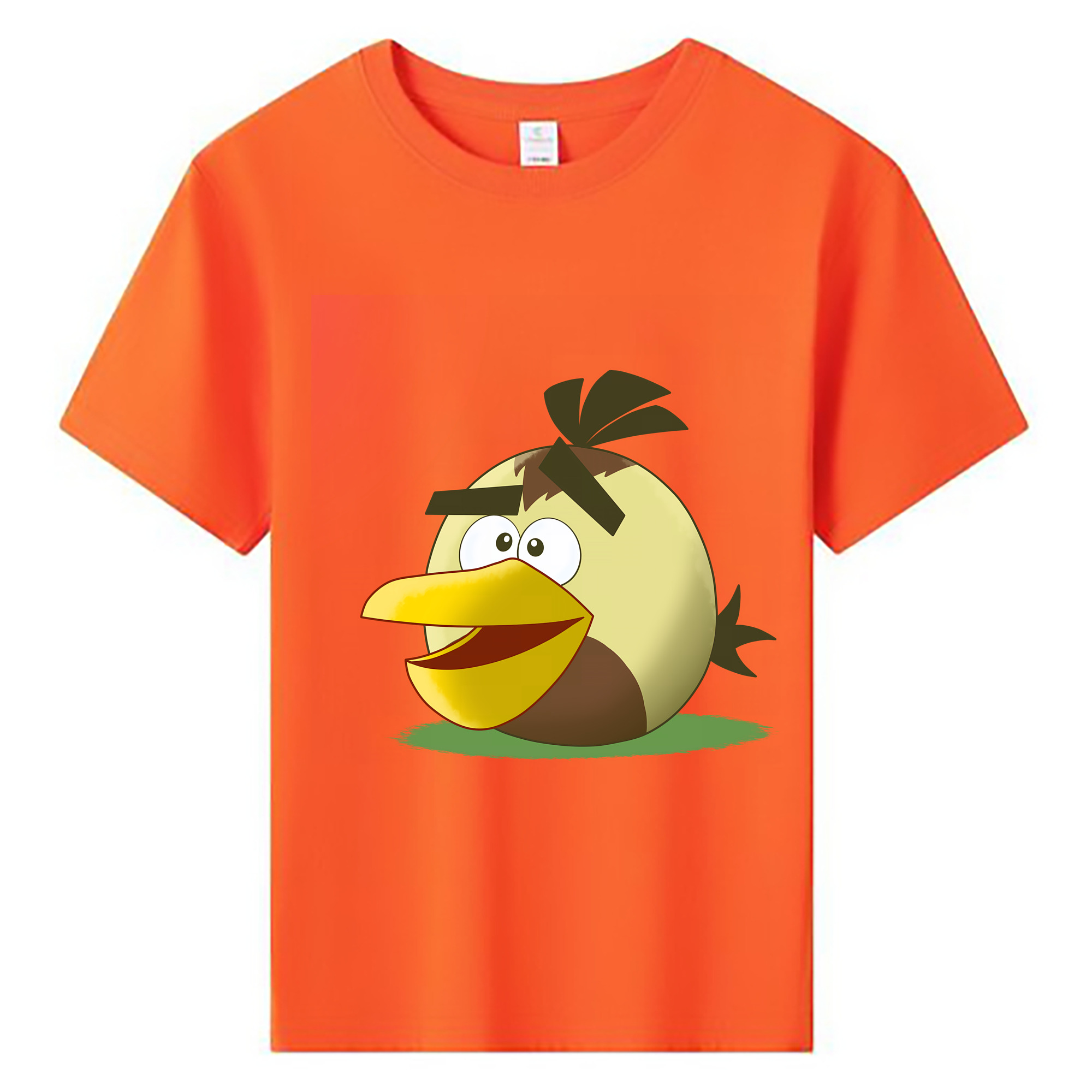 （画像用） Angry Birds アングリーバード 綿100％キッズTシャツ（フロントプリント）