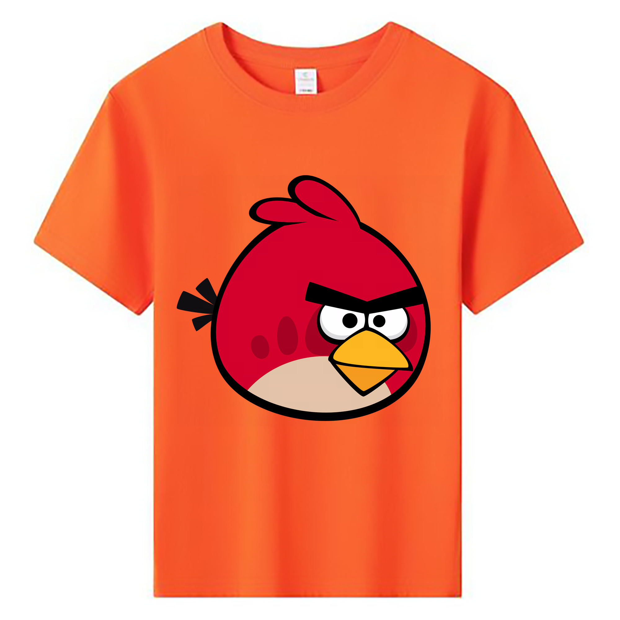 （画像用） Angry Birds アングリーバード 綿100％キッズTシャツ（フロントプリント）