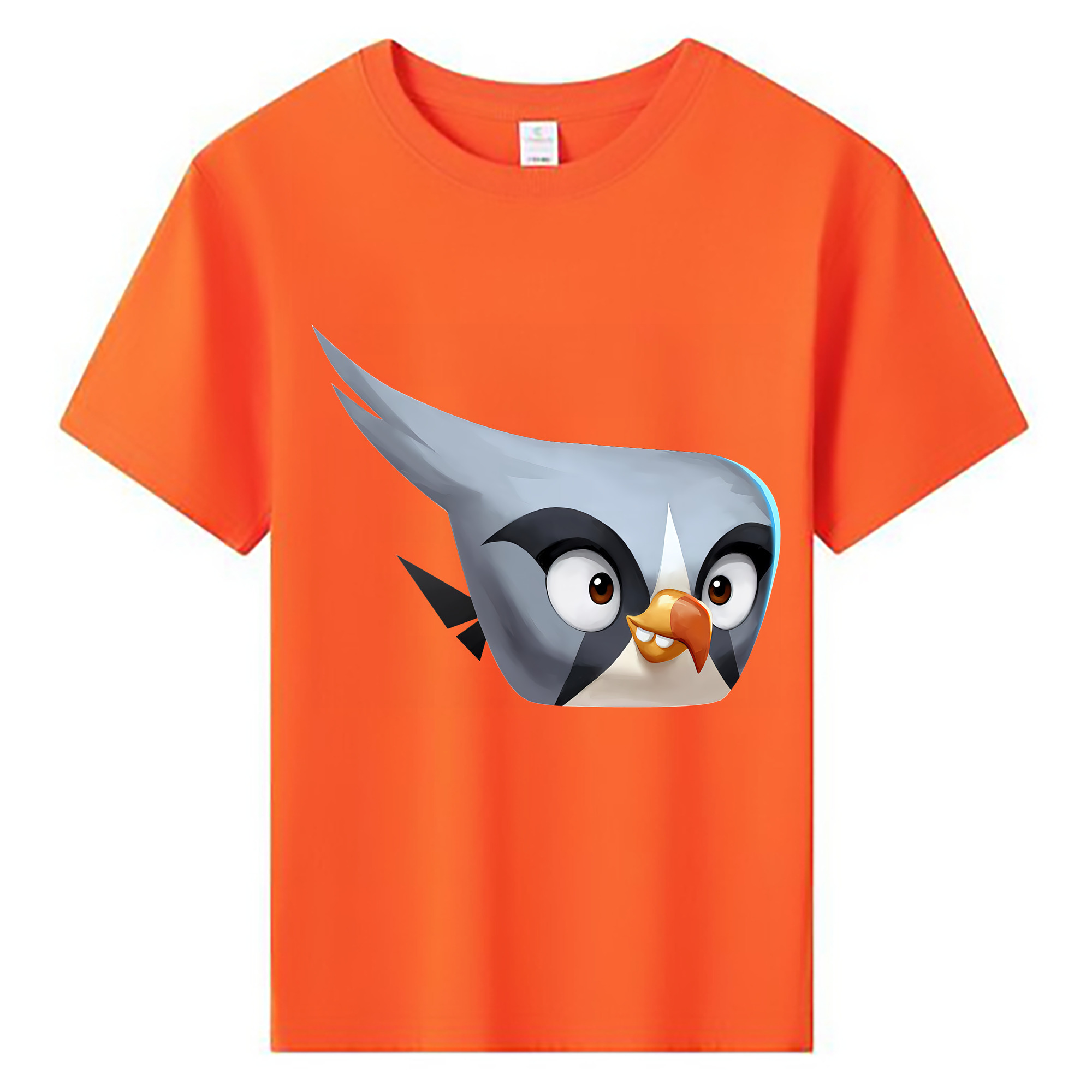 （画像用） Angry Birds アングリーバード 綿100％キッズTシャツ（フロントプリント）