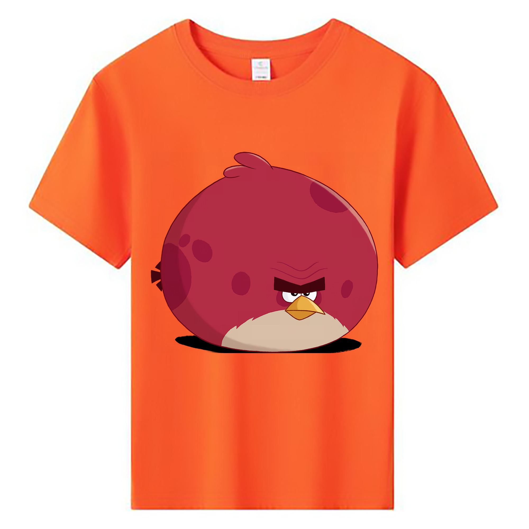 （画像用） Angry Birds アングリーバード 綿100％キッズTシャツ（フロントプリント）