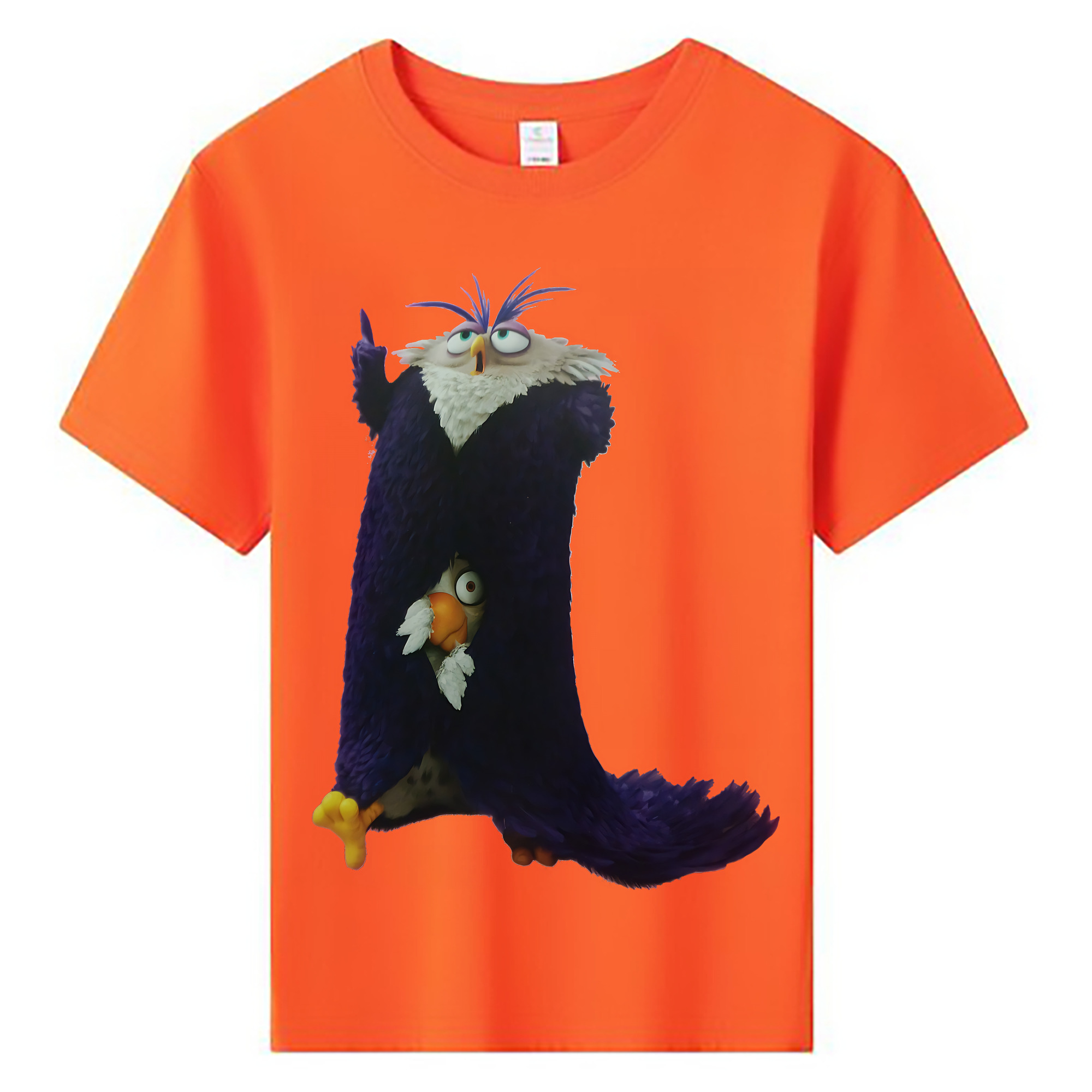 （画像用） Angry Birds アングリーバード 綿100％キッズTシャツ（フロントプリント）