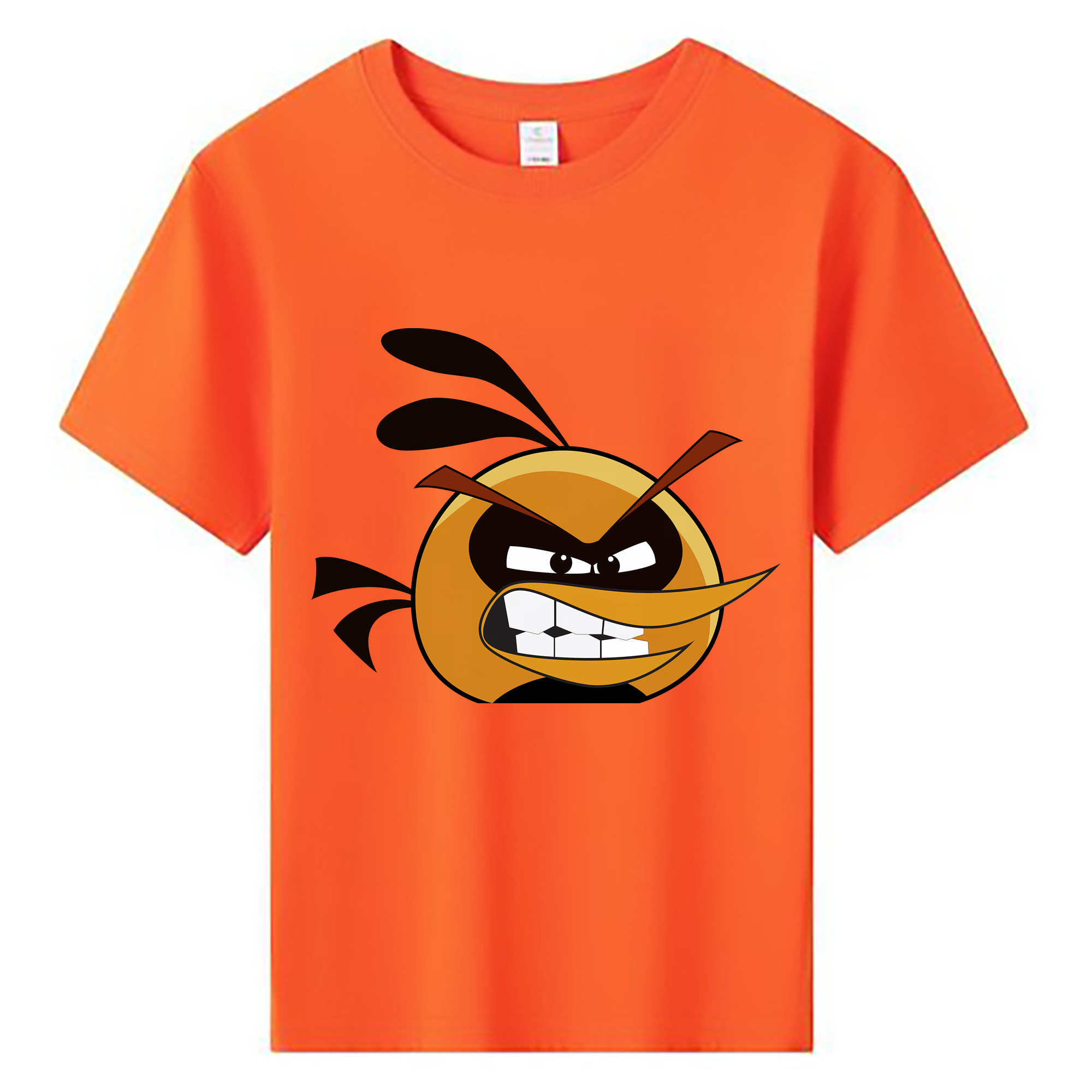 （画像用） Angry Birds アングリーバード 綿100％キッズTシャツ（フロントプリント）