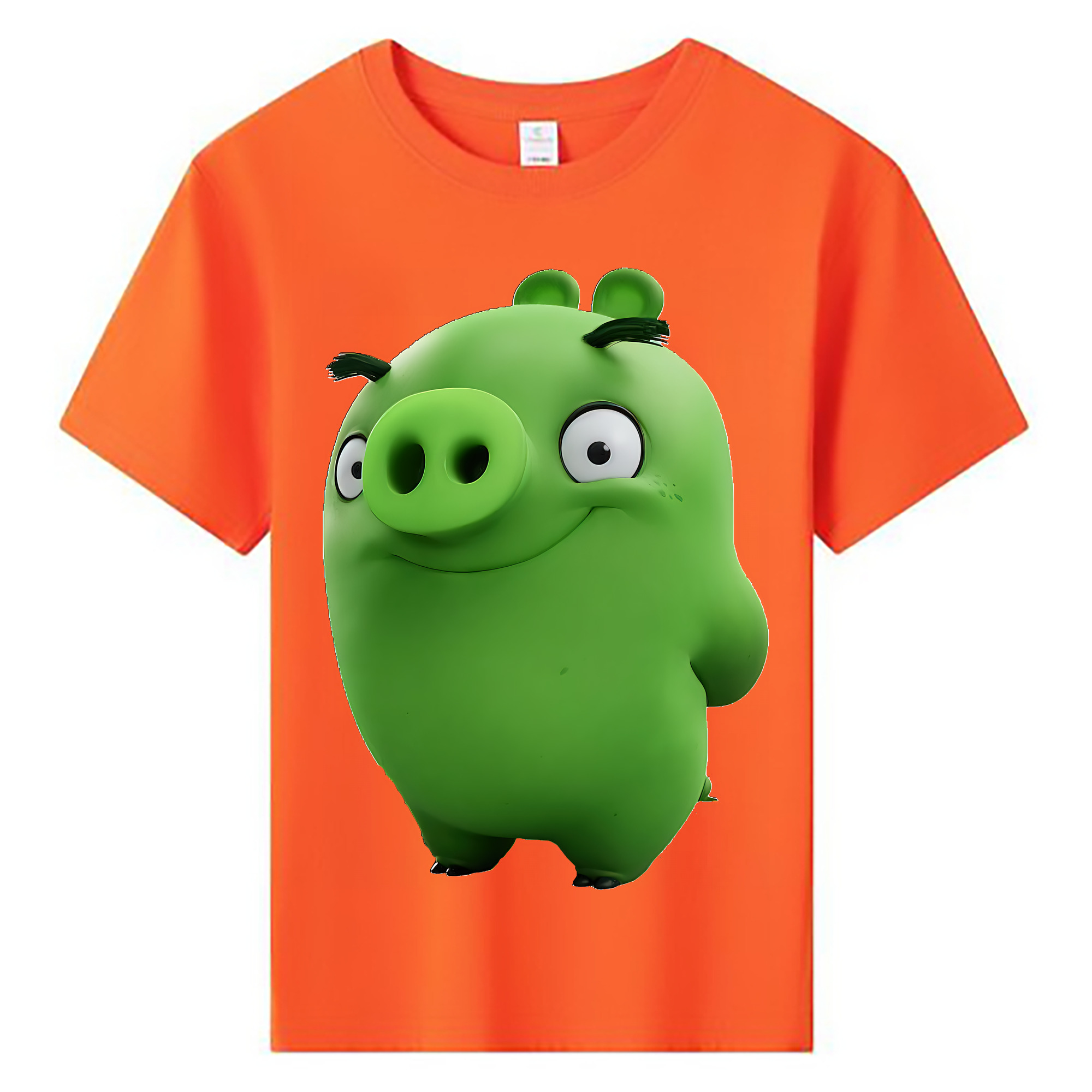 （画像用） Angry Birds アングリーバード 綿100％キッズTシャツ（フロントプリント）