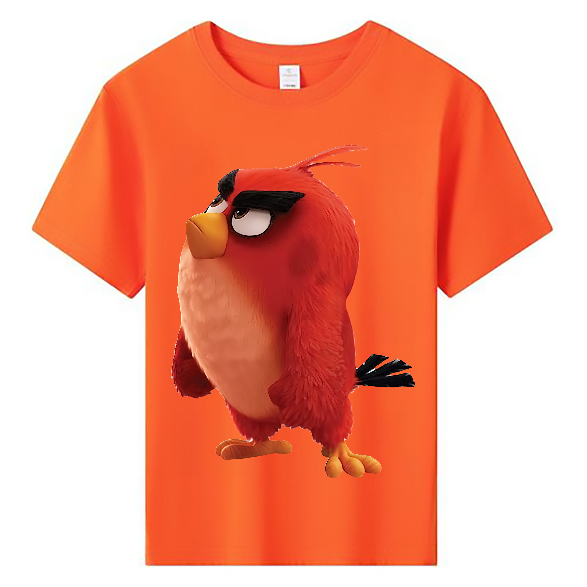 （画像用） Angry Birds アングリーバード 綿100％キッズTシャツ（フロントプリント）