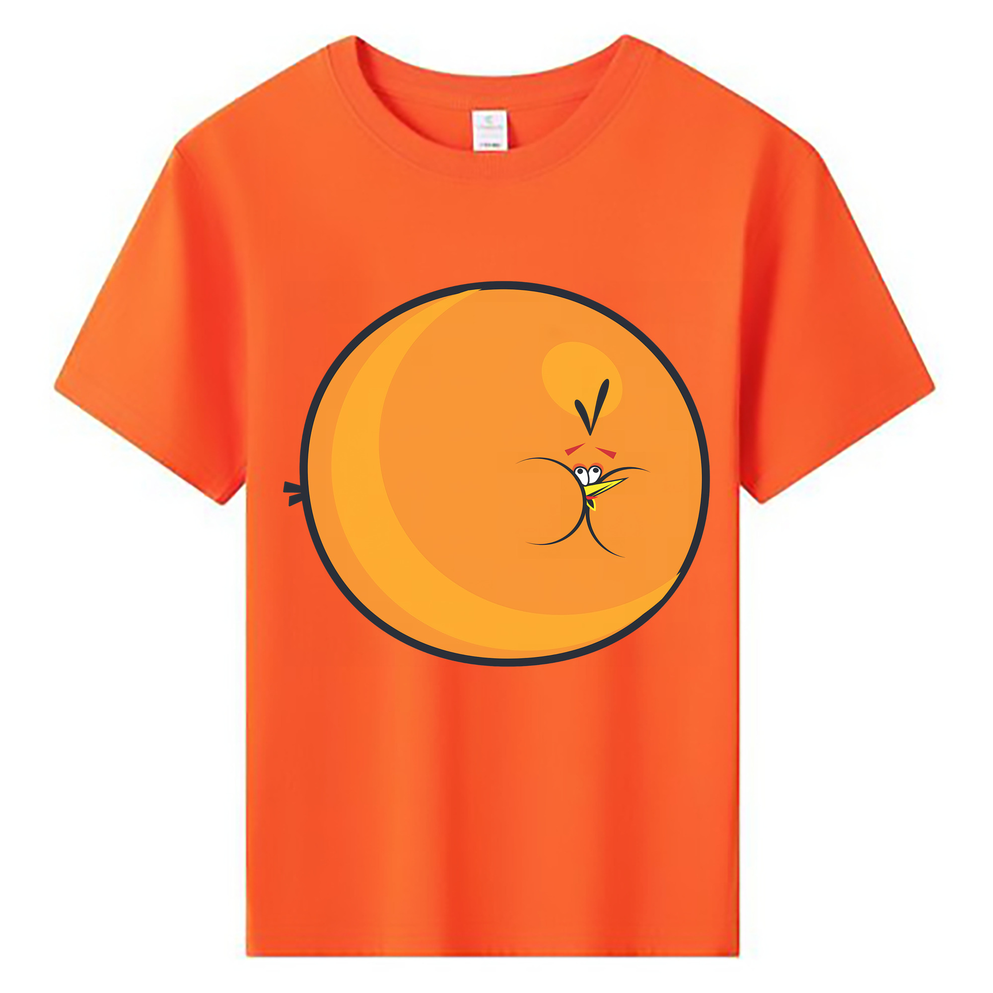 （画像用） Angry Birds アングリーバード 綿100％キッズTシャツ（フロントプリント）