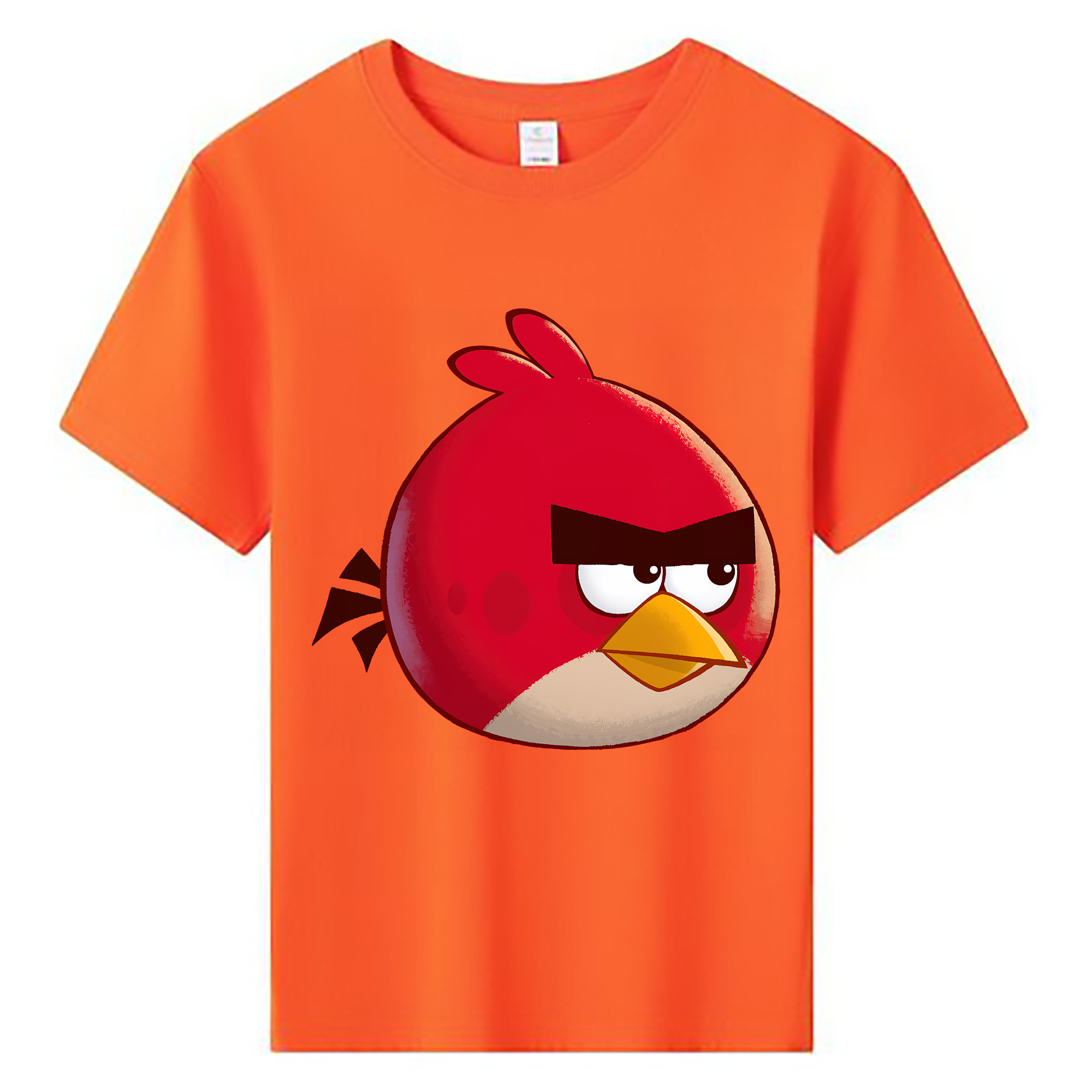 （画像用） Angry Birds アングリーバード 綿100％キッズTシャツ（フロントプリント）