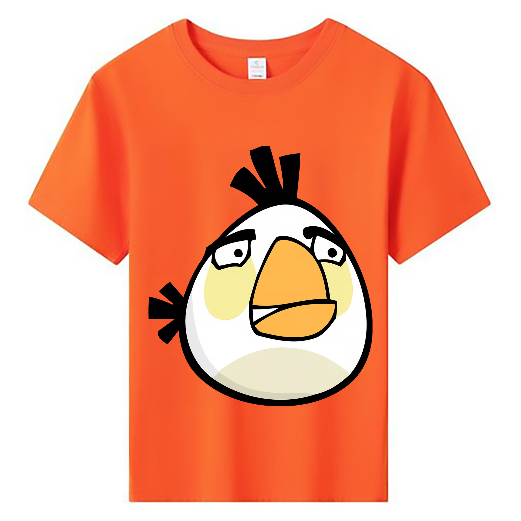 （画像用） Angry Birds アングリーバード 綿100％キッズTシャツ（フロントプリント）