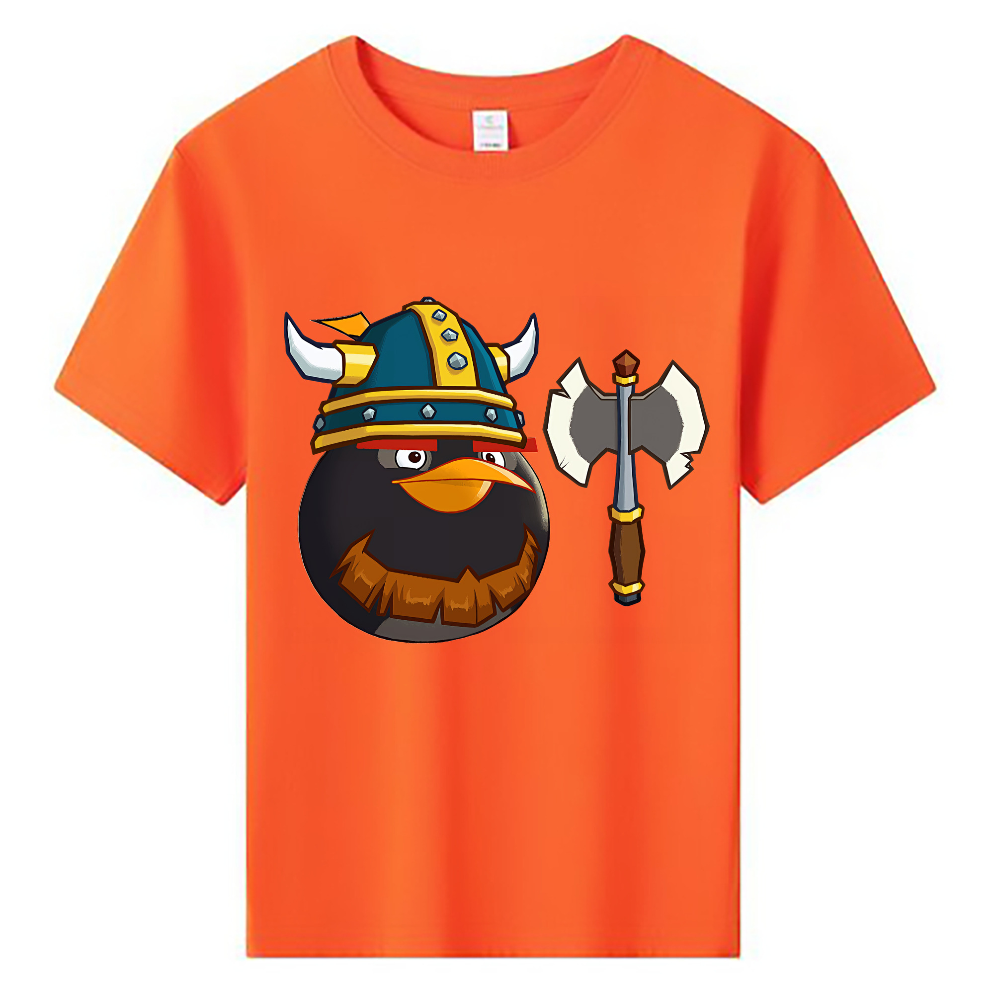 （画像用） Angry Birds アングリーバード 綿100％キッズTシャツ（フロントプリント）