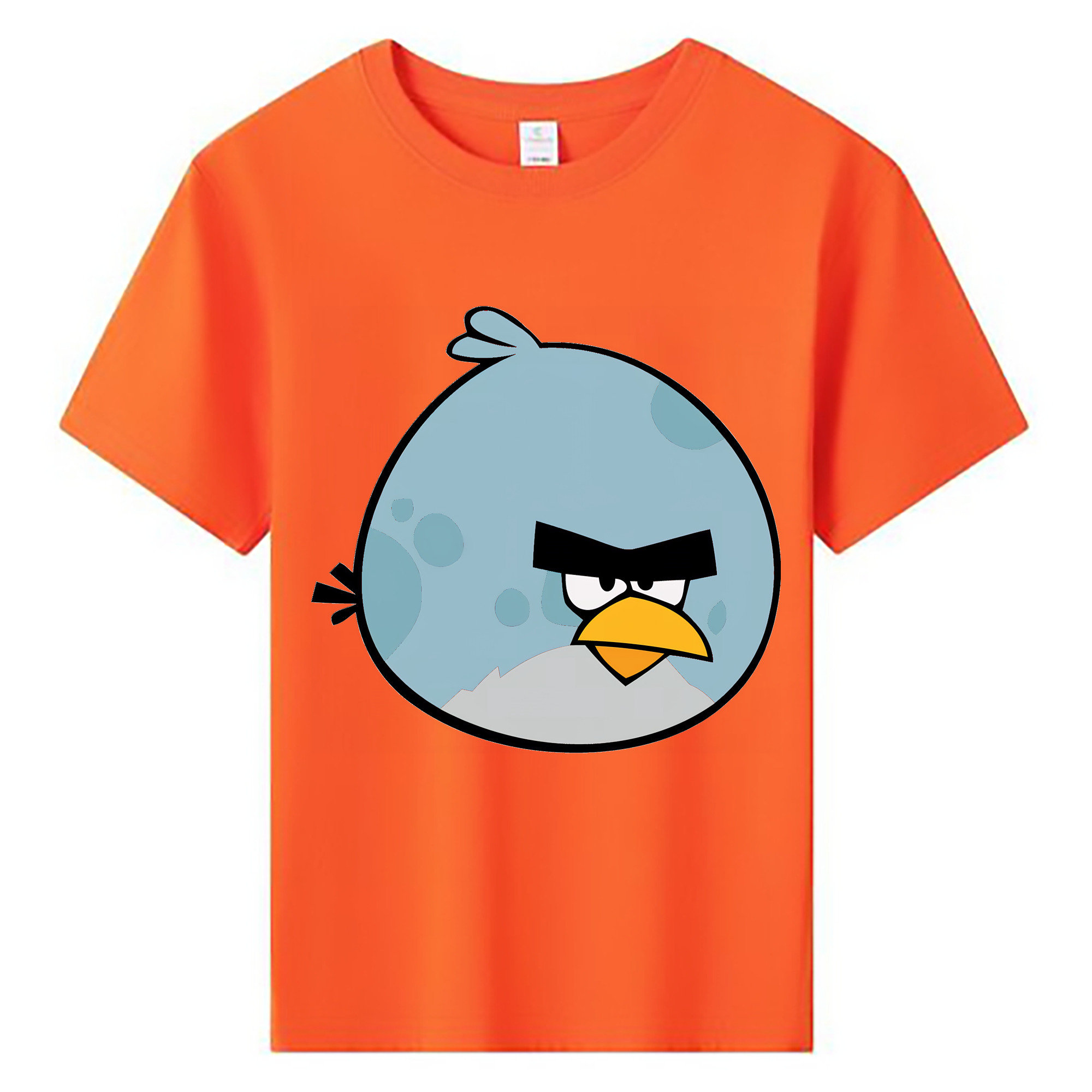 （画像用） Angry Birds アングリーバード 綿100％キッズTシャツ（フロントプリント）