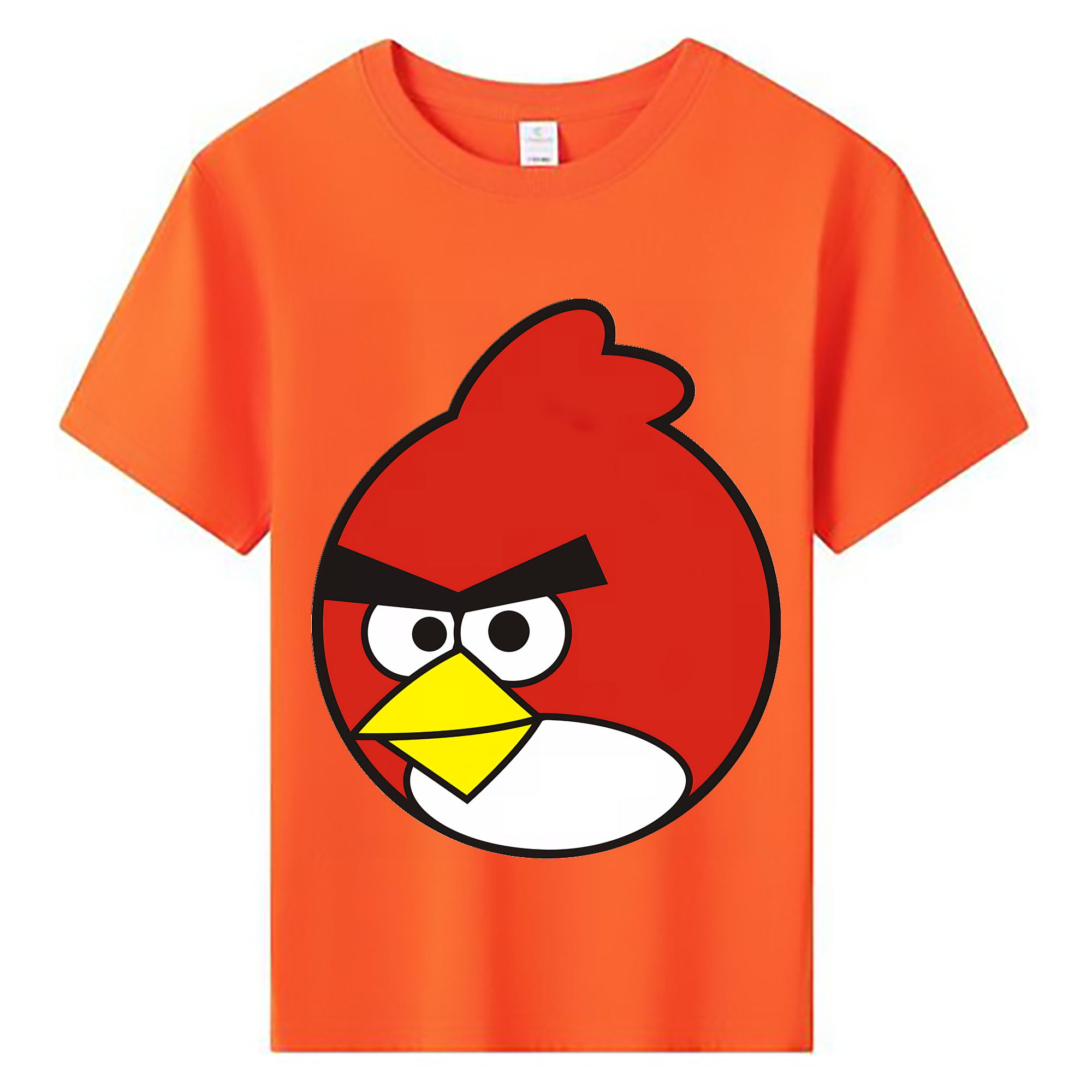（画像用） Angry Birds アングリーバード 綿100％キッズTシャツ（フロントプリント）