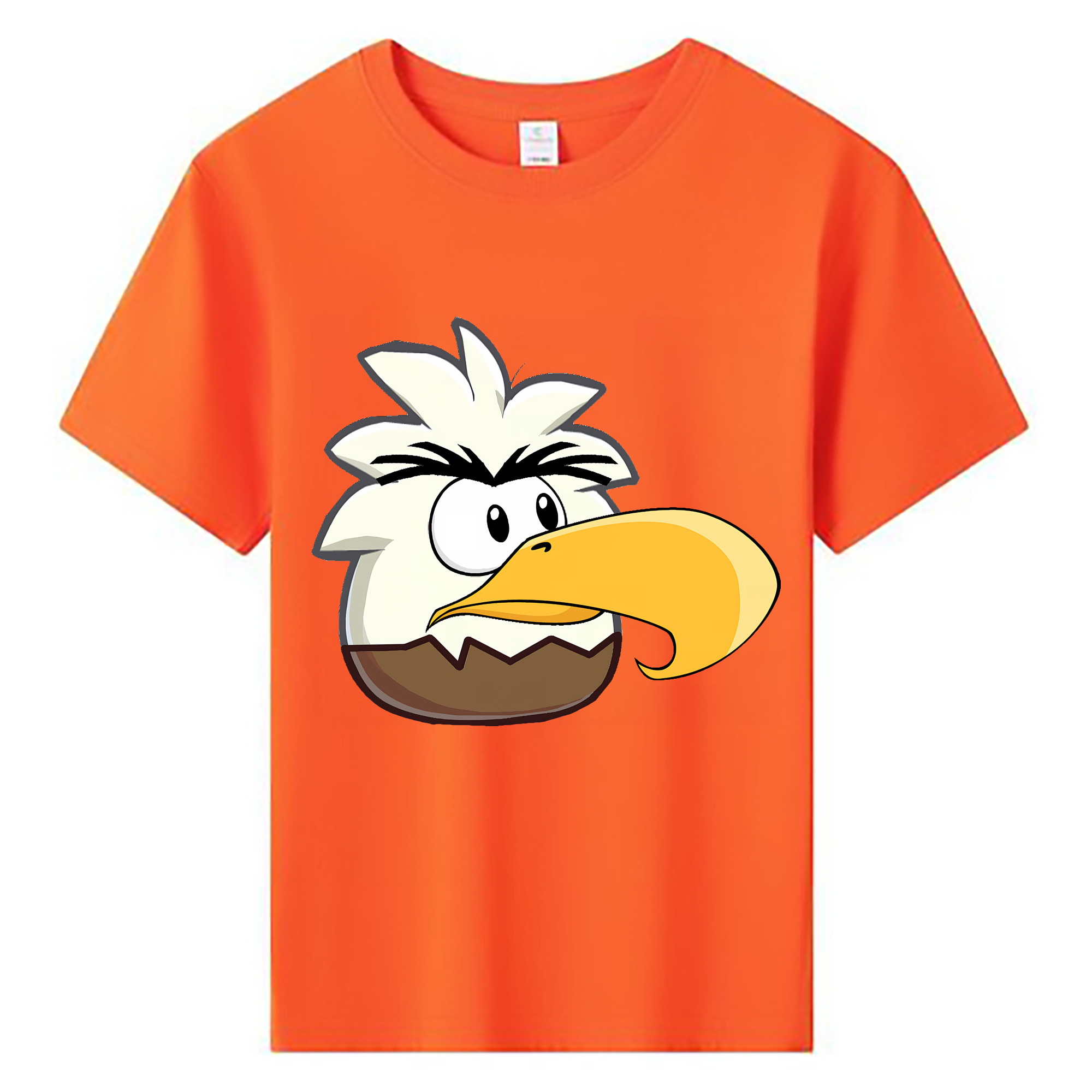 （画像用） Angry Birds アングリーバード 綿100％キッズTシャツ（フロントプリント）