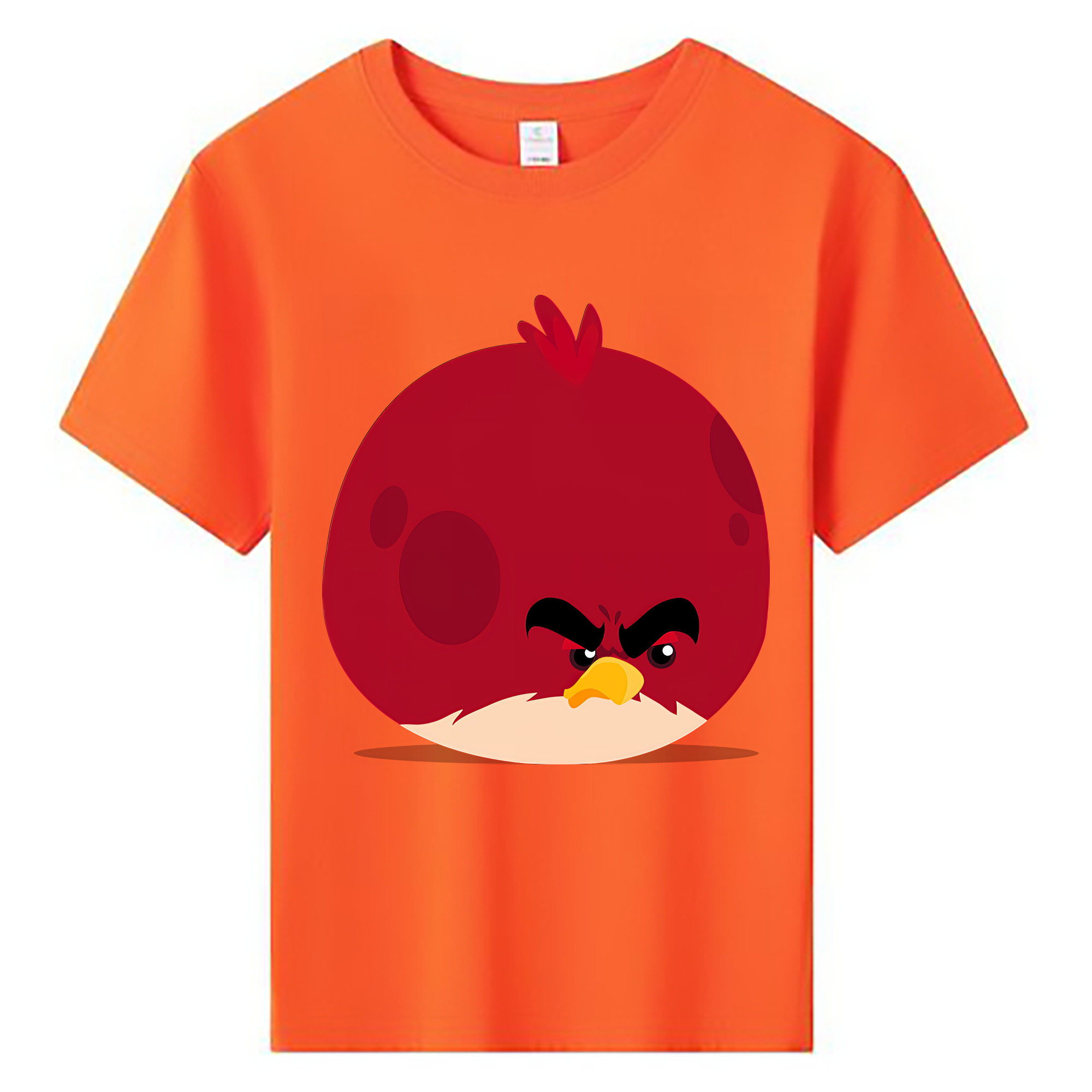 （画像用） Angry Birds アングリーバード 綿100％キッズTシャツ（フロントプリント）