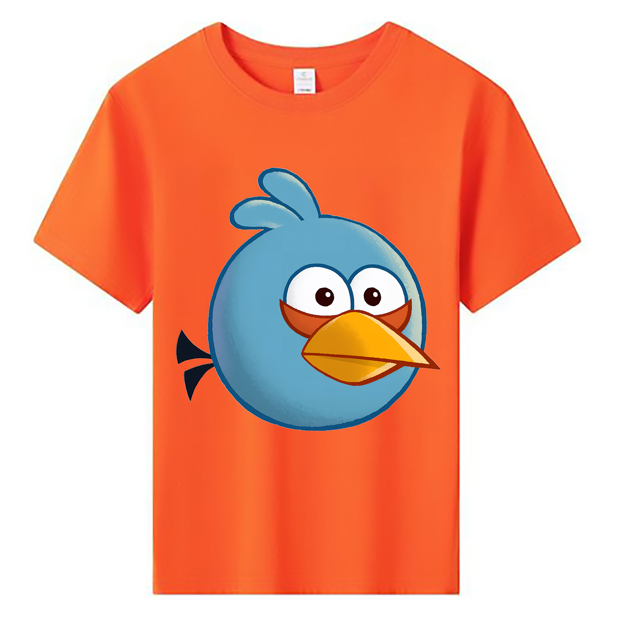 （画像用） Angry Birds アングリーバード 綿100％キッズTシャツ（フロントプリント）