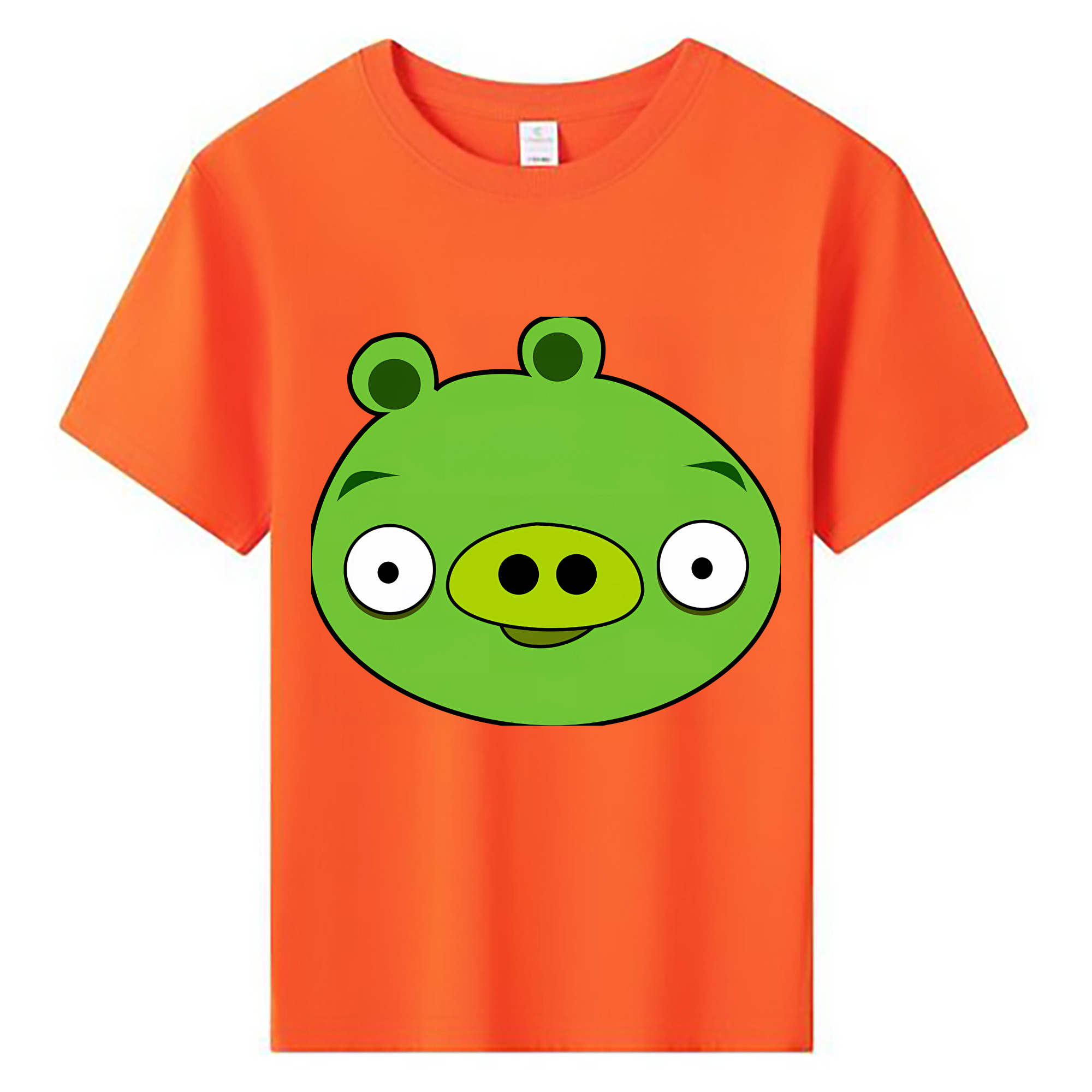 （画像用） Angry Birds アングリーバード 綿100％キッズTシャツ（フロントプリント）
