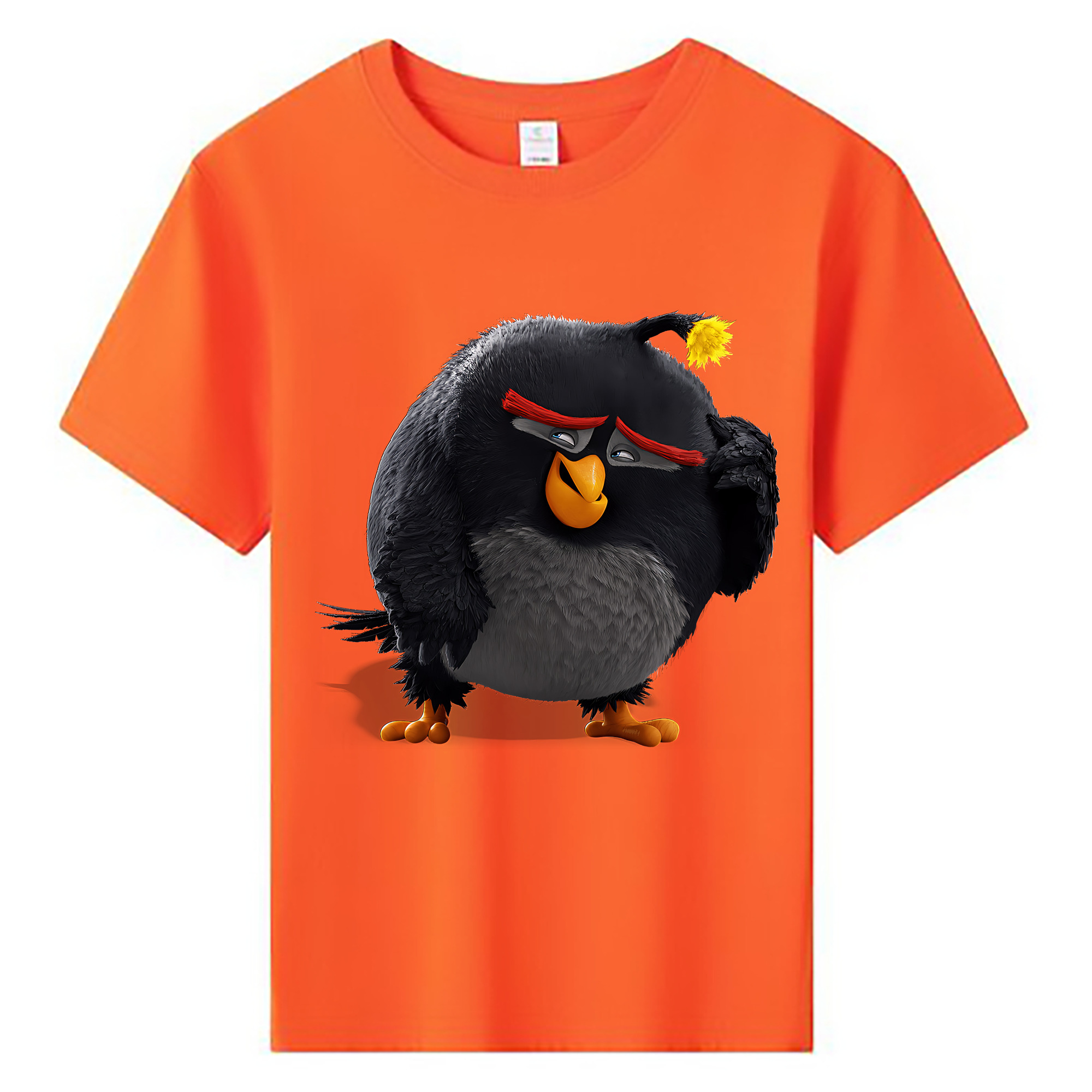 （画像用） Angry Birds アングリーバード 綿100％キッズTシャツ（フロントプリント）