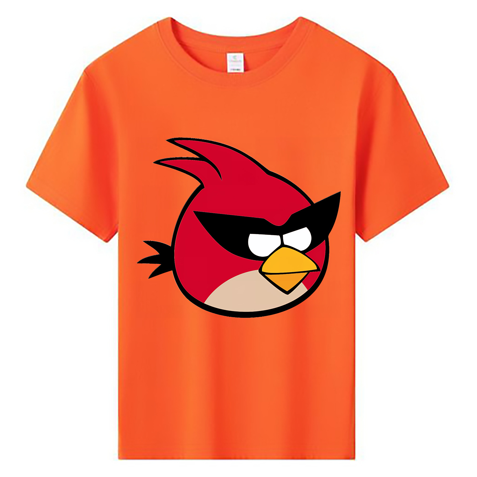 （画像用） Angry Birds アングリーバード 綿100％キッズTシャツ（フロントプリント）