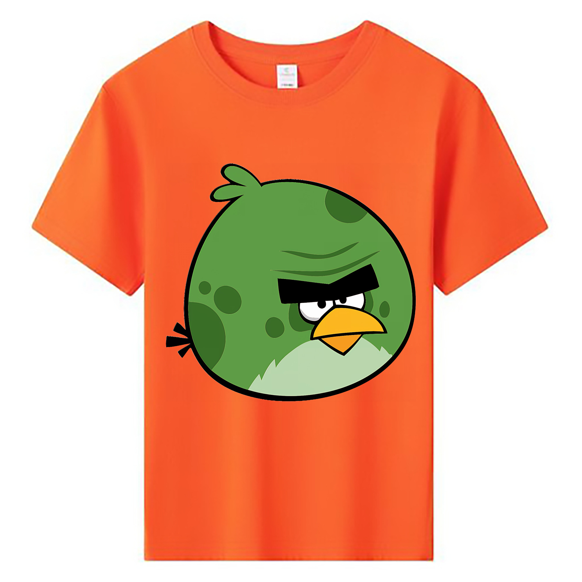 （画像用） Angry Birds アングリーバード 綿100％キッズTシャツ（フロントプリント）