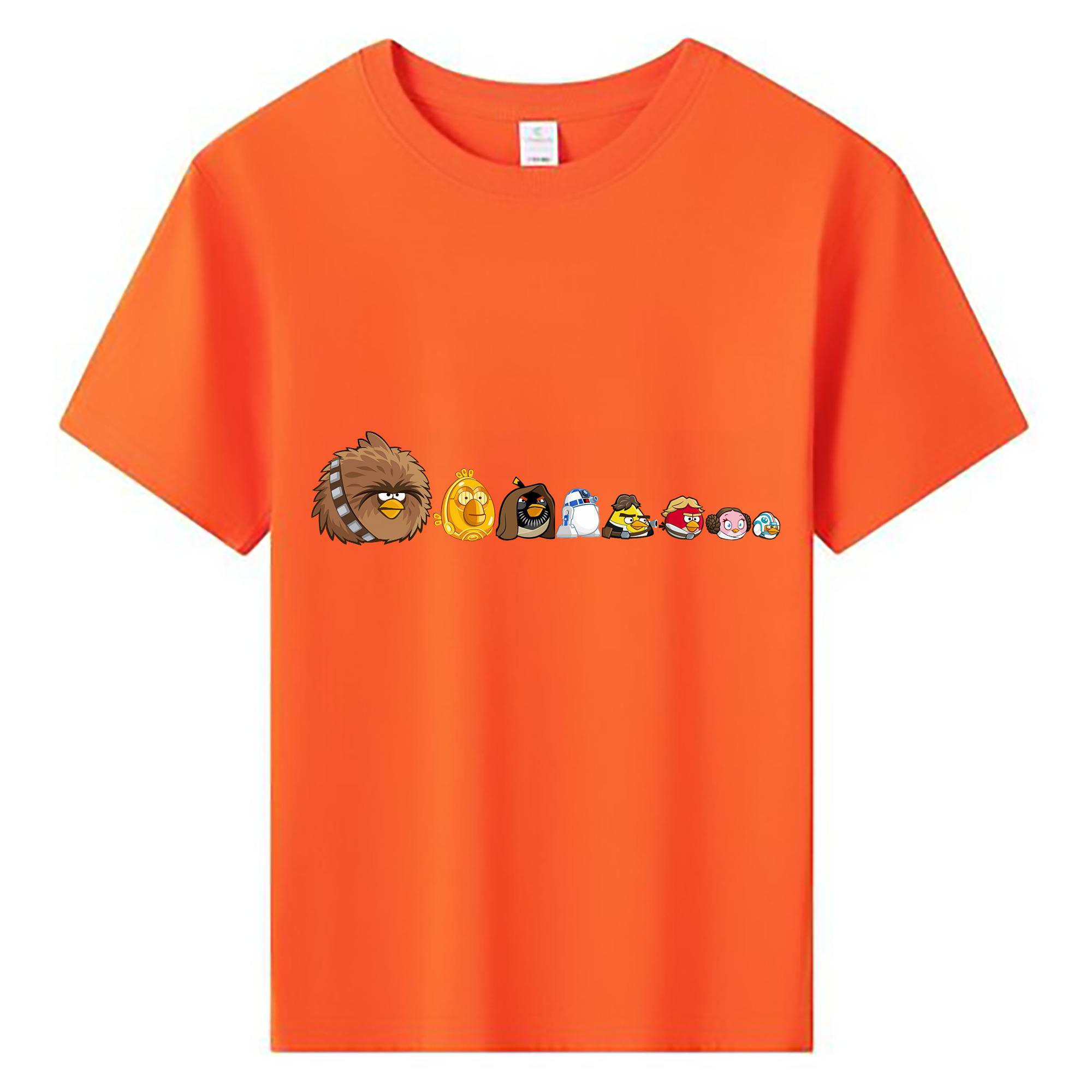 （画像用） Angry Birds アングリーバード 綿100％キッズTシャツ（フロントプリント）