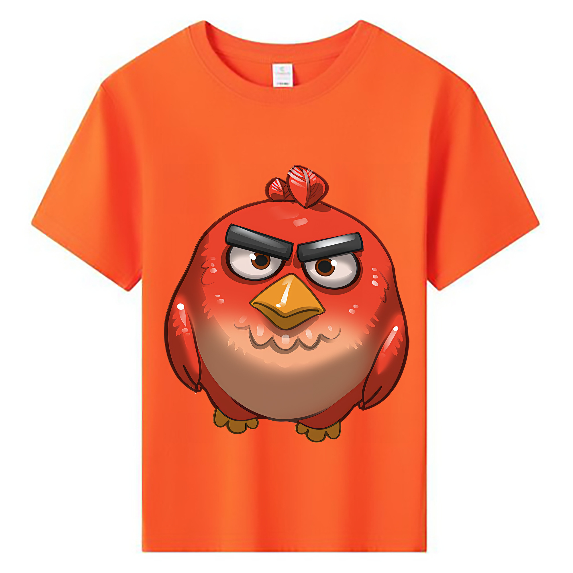 （画像用） Angry Birds アングリーバード 綿100％キッズTシャツ（フロントプリント）