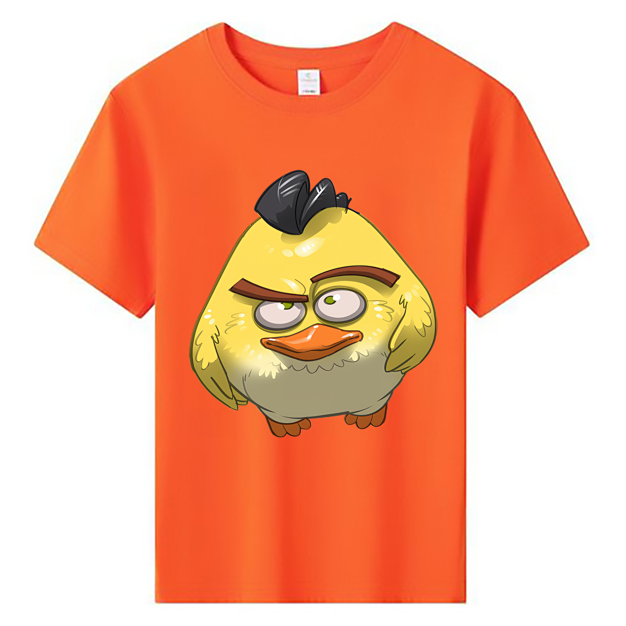 （画像用） Angry Birds アングリーバード 綿100％キッズTシャツ（フロントプリント）