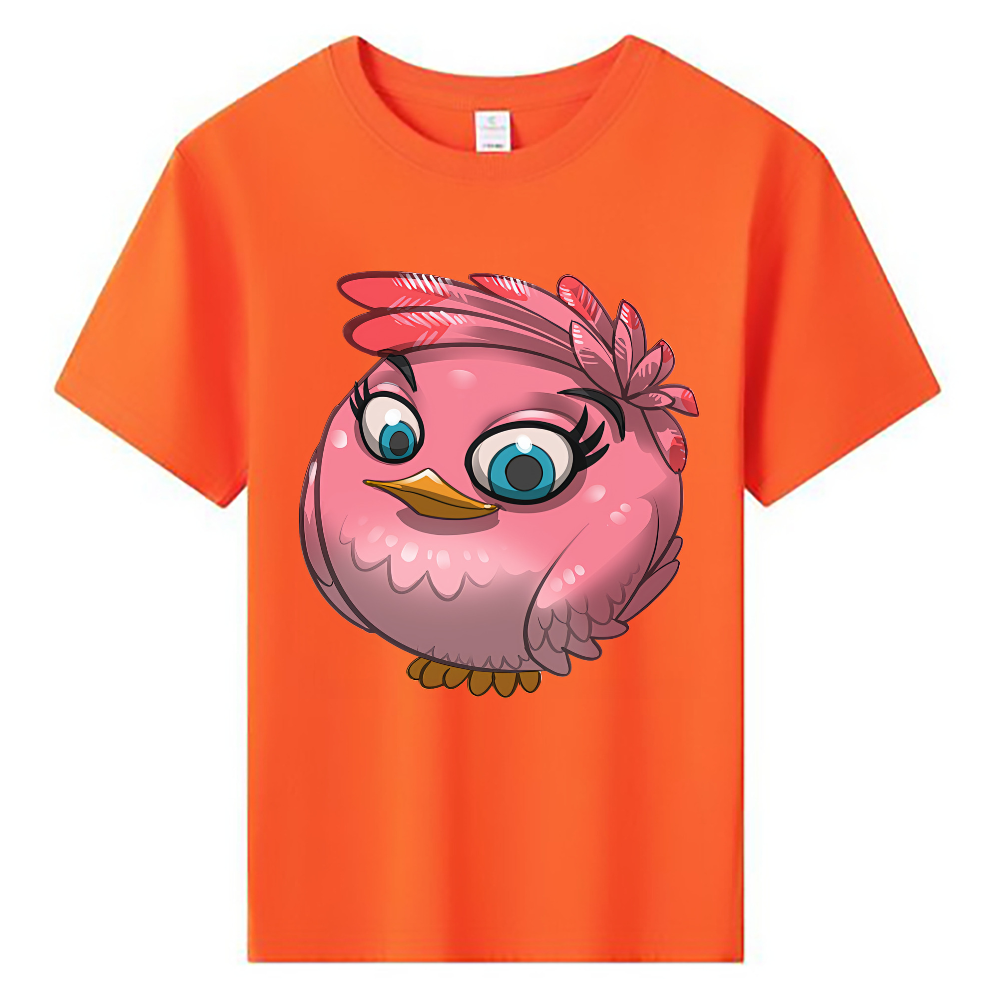 （画像用） Angry Birds アングリーバード 綿100％キッズTシャツ（フロントプリント）