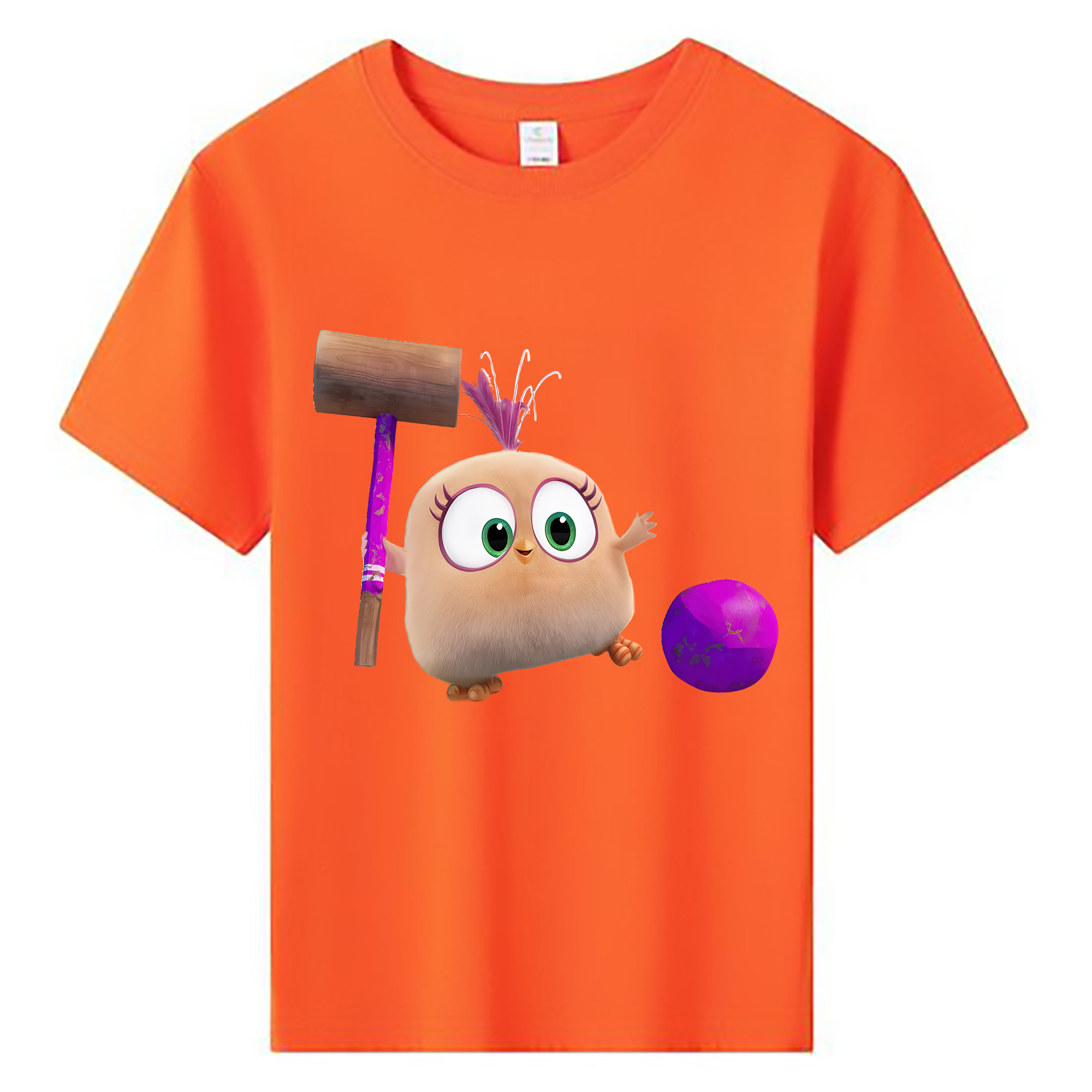 （画像用） Angry Birds アングリーバード 綿100％キッズTシャツ（フロントプリント）