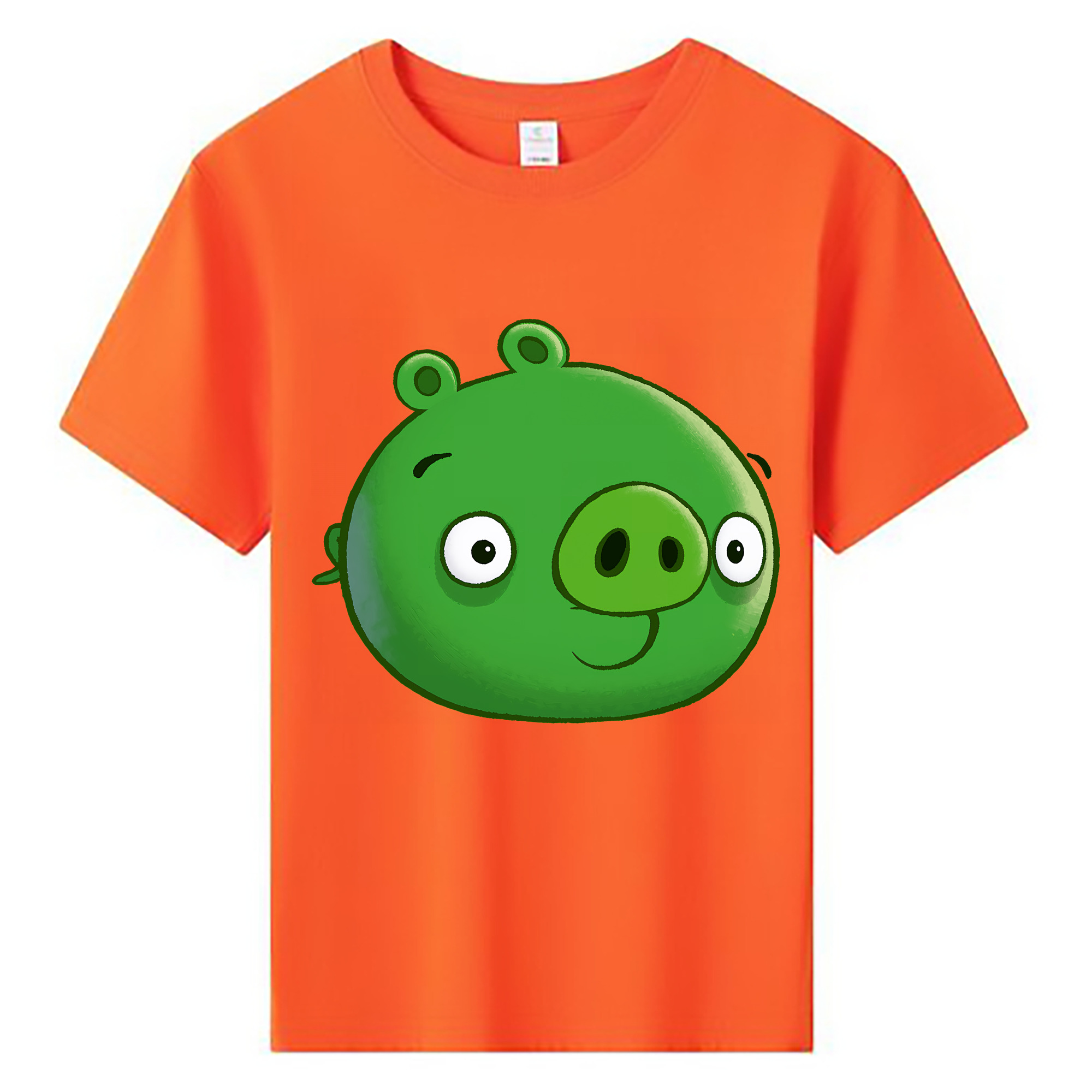 （画像用） Angry Birds アングリーバード 綿100％キッズTシャツ（フロントプリント）