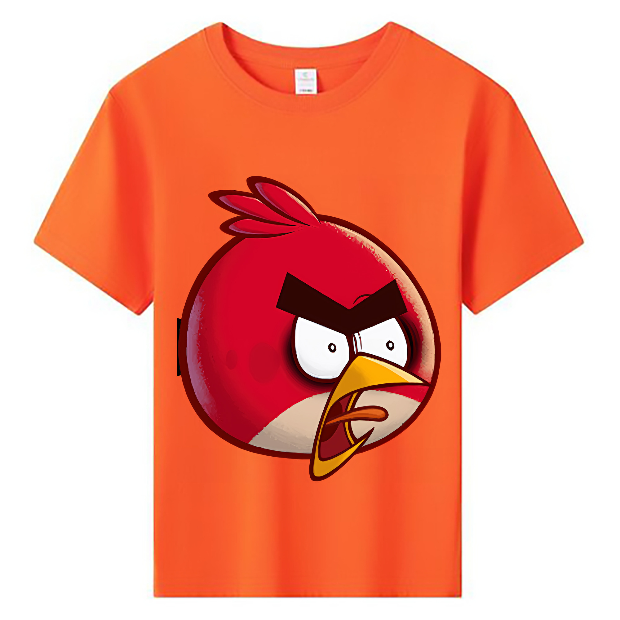 （画像用） Angry Birds アングリーバード 綿100％キッズTシャツ（フロントプリント）