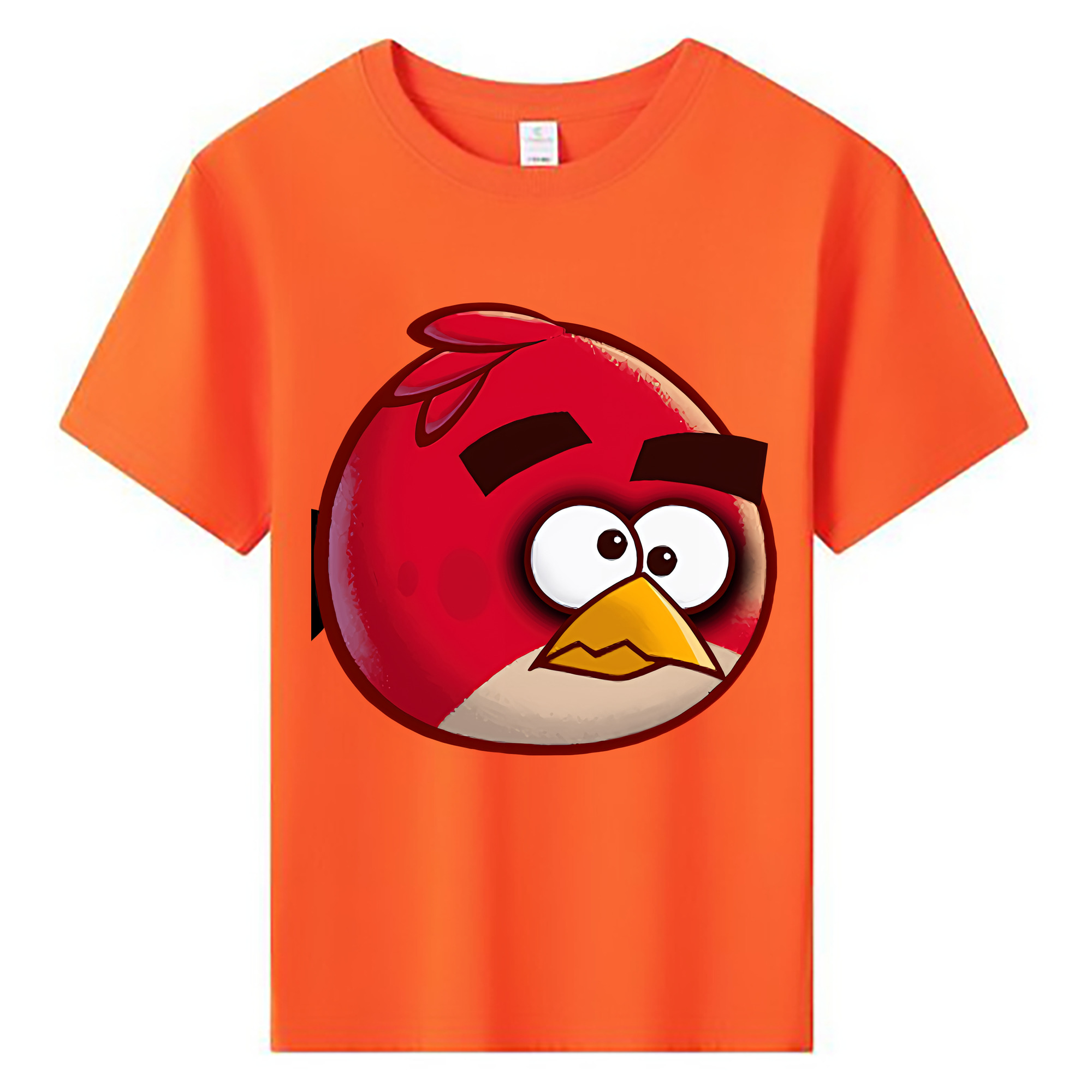 （画像用） Angry Birds アングリーバード 綿100％キッズTシャツ（フロントプリント）