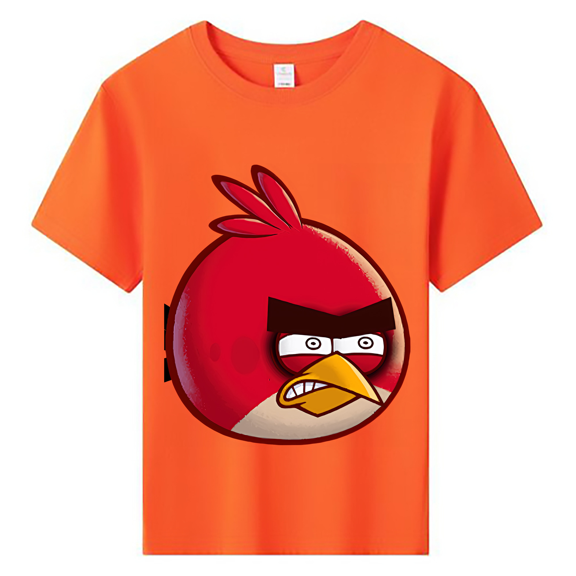 （画像用） Angry Birds アングリーバード 綿100％キッズTシャツ（フロントプリント）