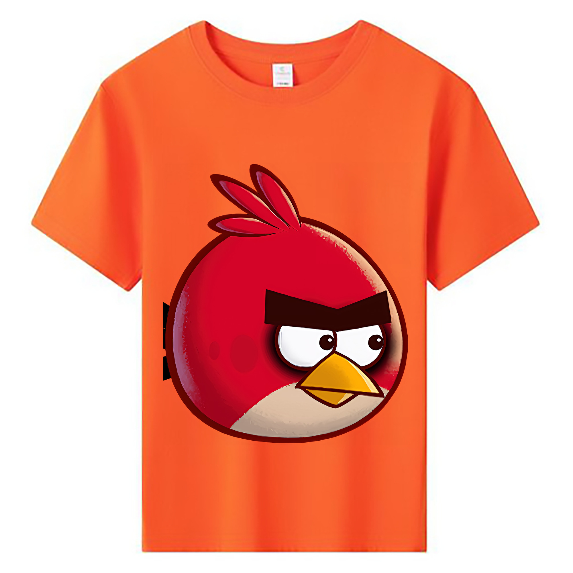（画像用） Angry Birds アングリーバード 綿100％キッズTシャツ（フロントプリント）