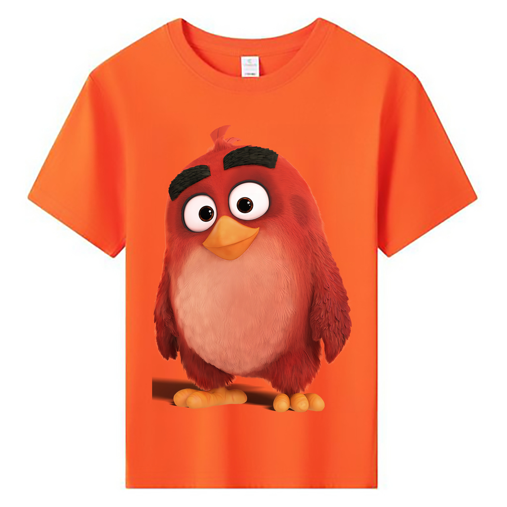 （画像用） Angry Birds アングリーバード 綿100％キッズTシャツ（フロントプリント）