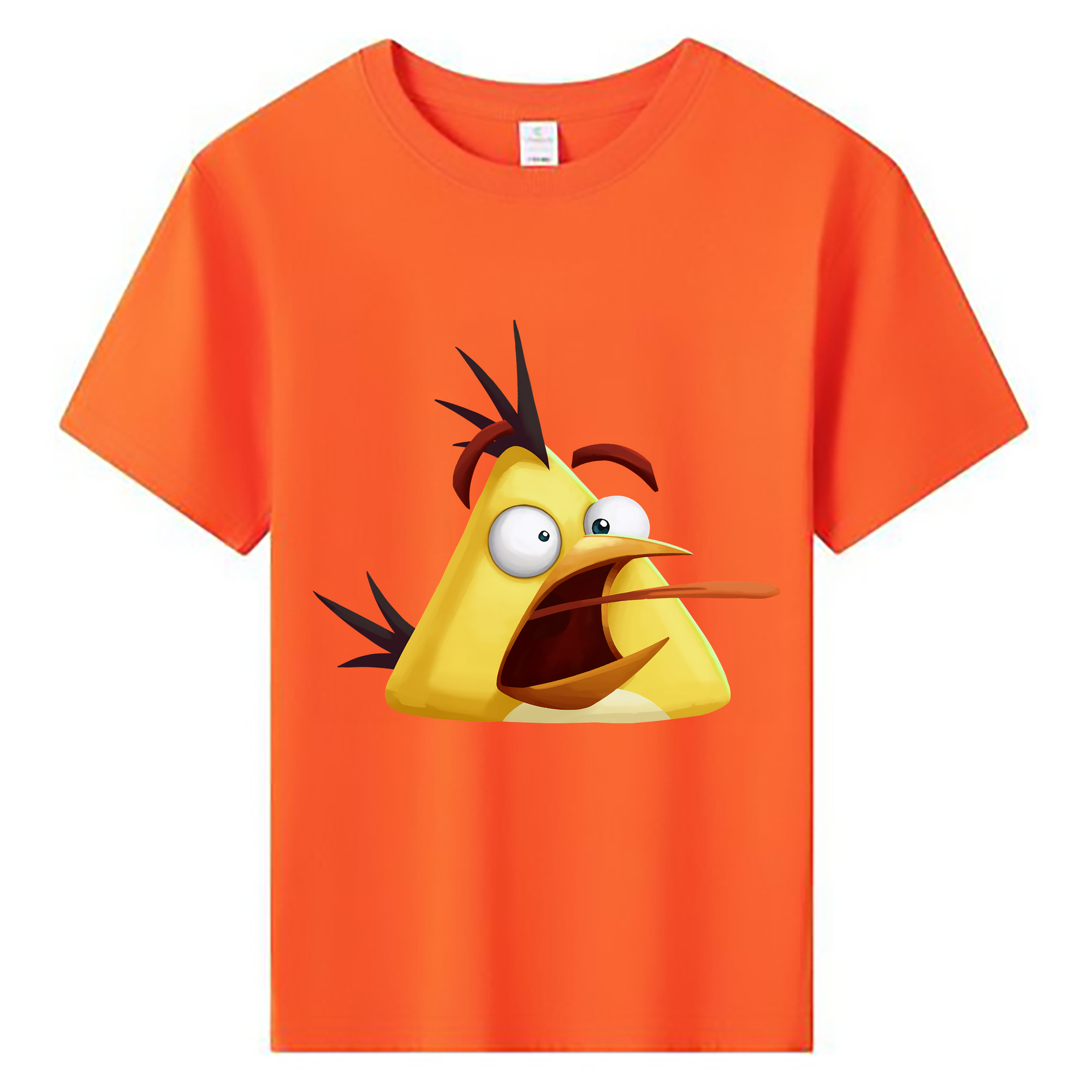 （画像用） Angry Birds アングリーバード 綿100％キッズTシャツ（フロントプリント）