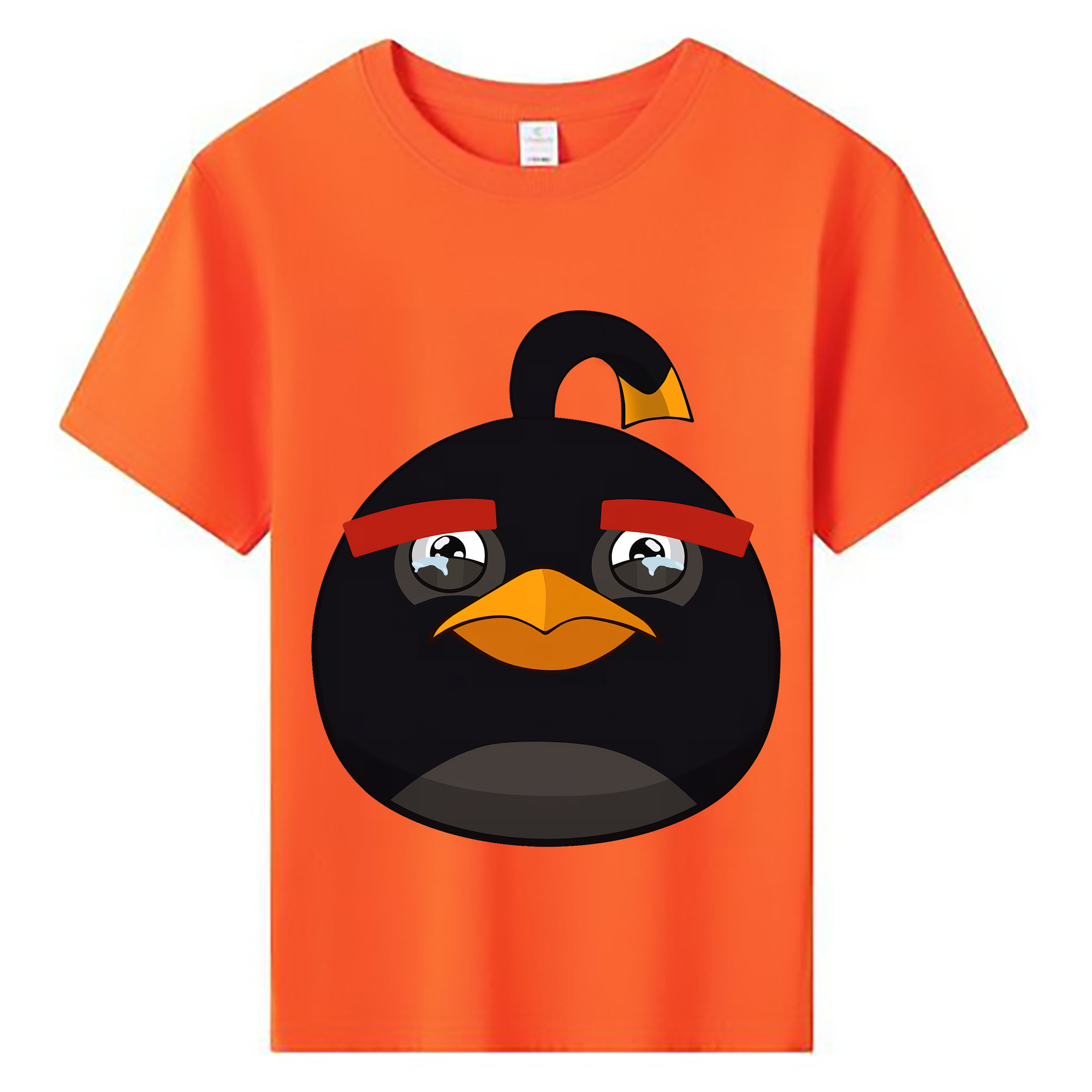 （画像用） Angry Birds アングリーバード 綿100％キッズTシャツ（フロントプリント）