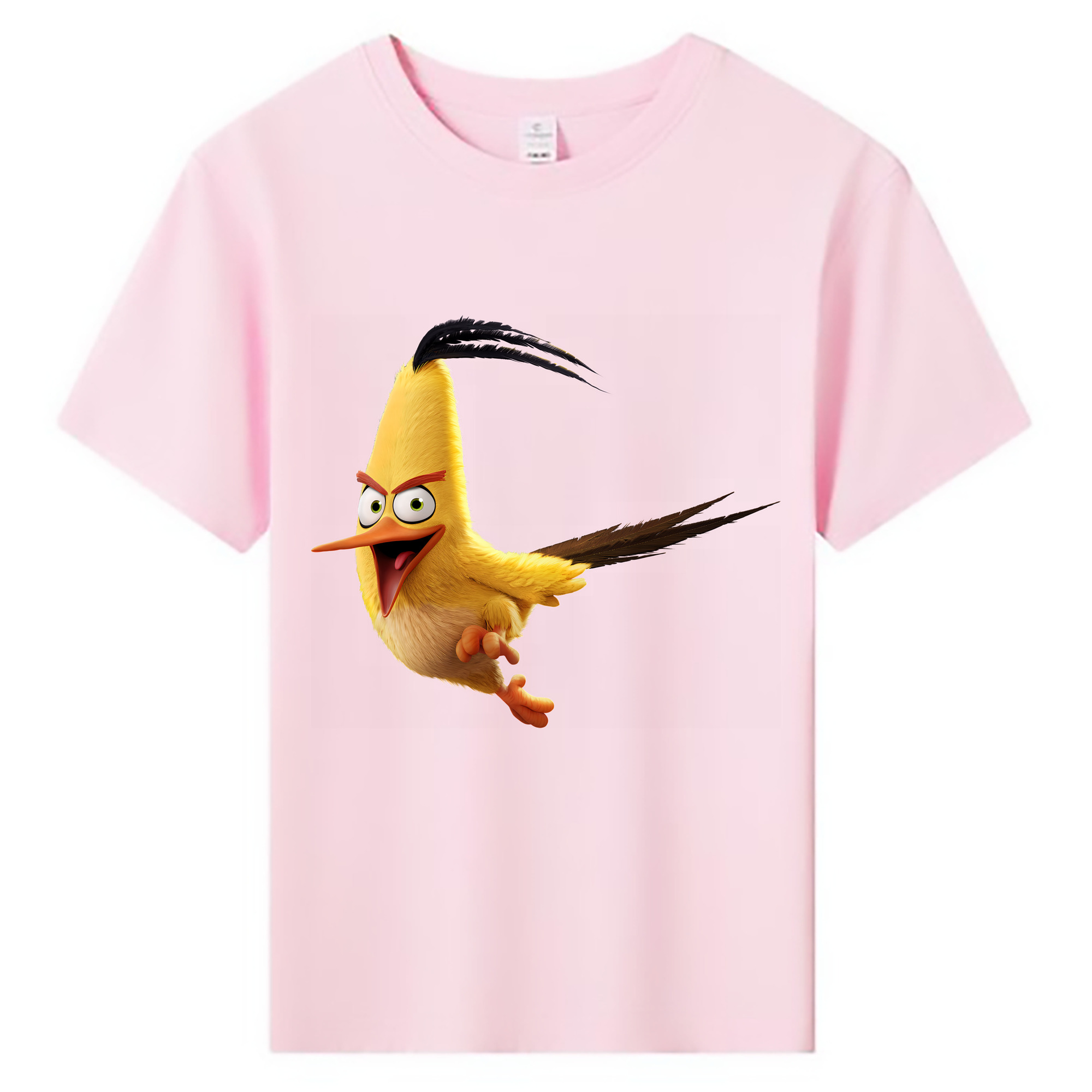 （画像用） Angry Birds アングリーバード 綿100％キッズTシャツ（フロントプリント）