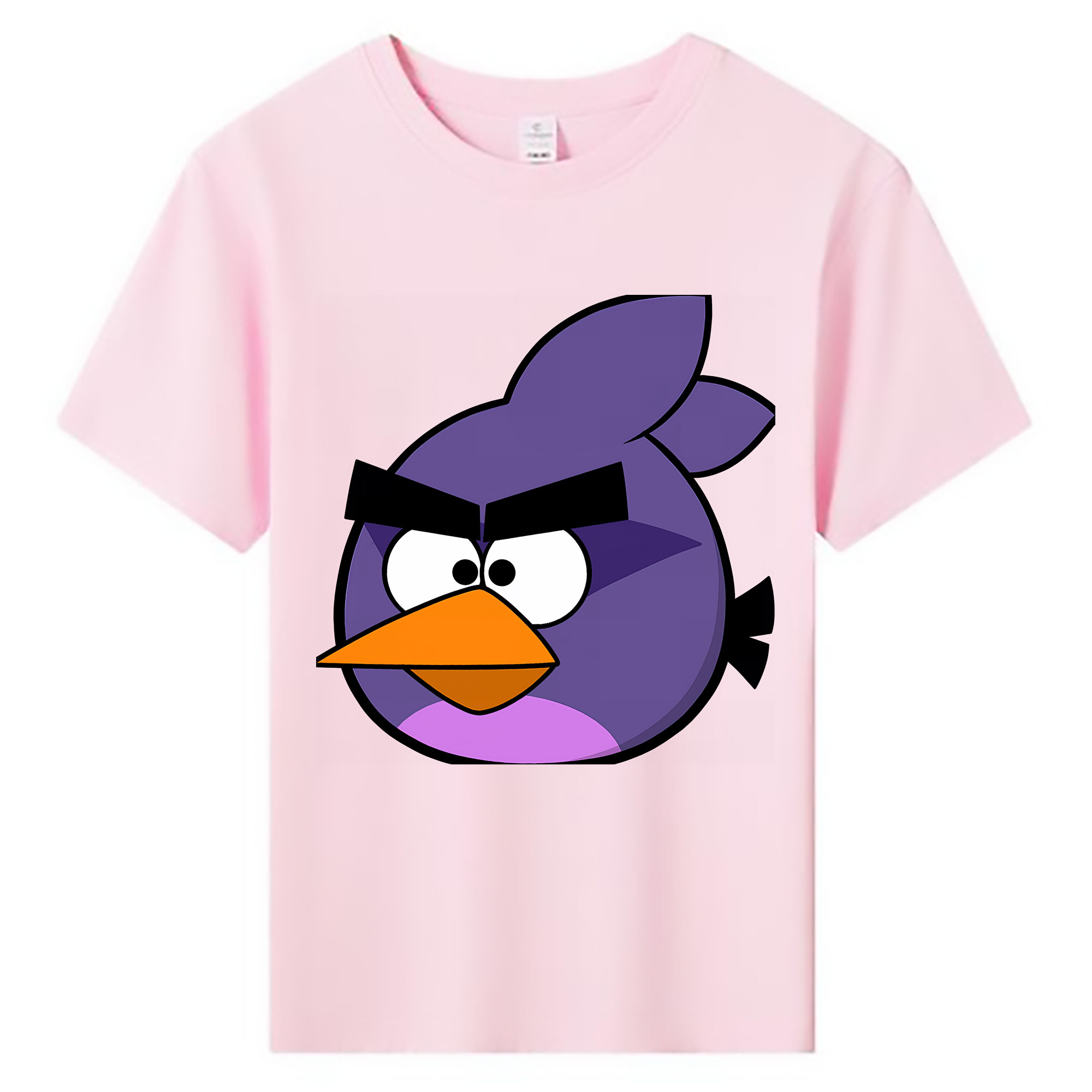 （画像用） Angry Birds アングリーバード 綿100％キッズTシャツ（フロントプリント）