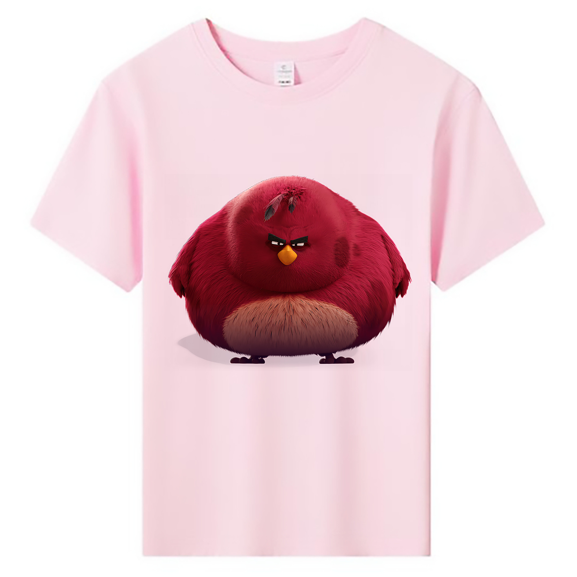 （画像用） Angry Birds アングリーバード 綿100％キッズTシャツ（フロントプリント）