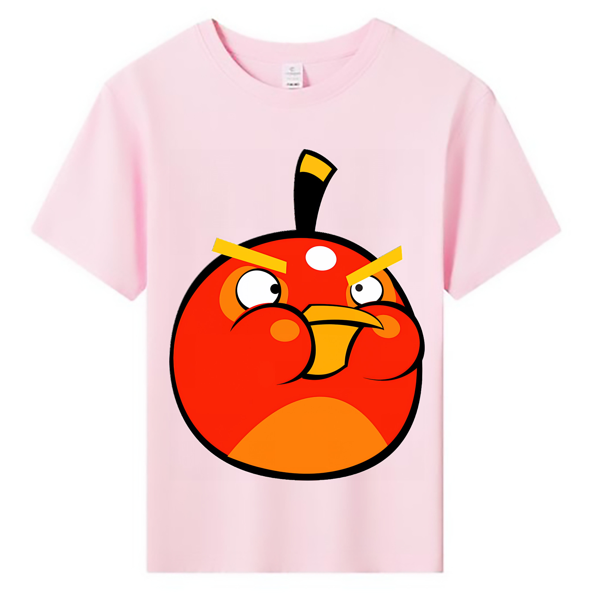 （画像用） Angry Birds アングリーバード 綿100％キッズTシャツ（フロントプリント）