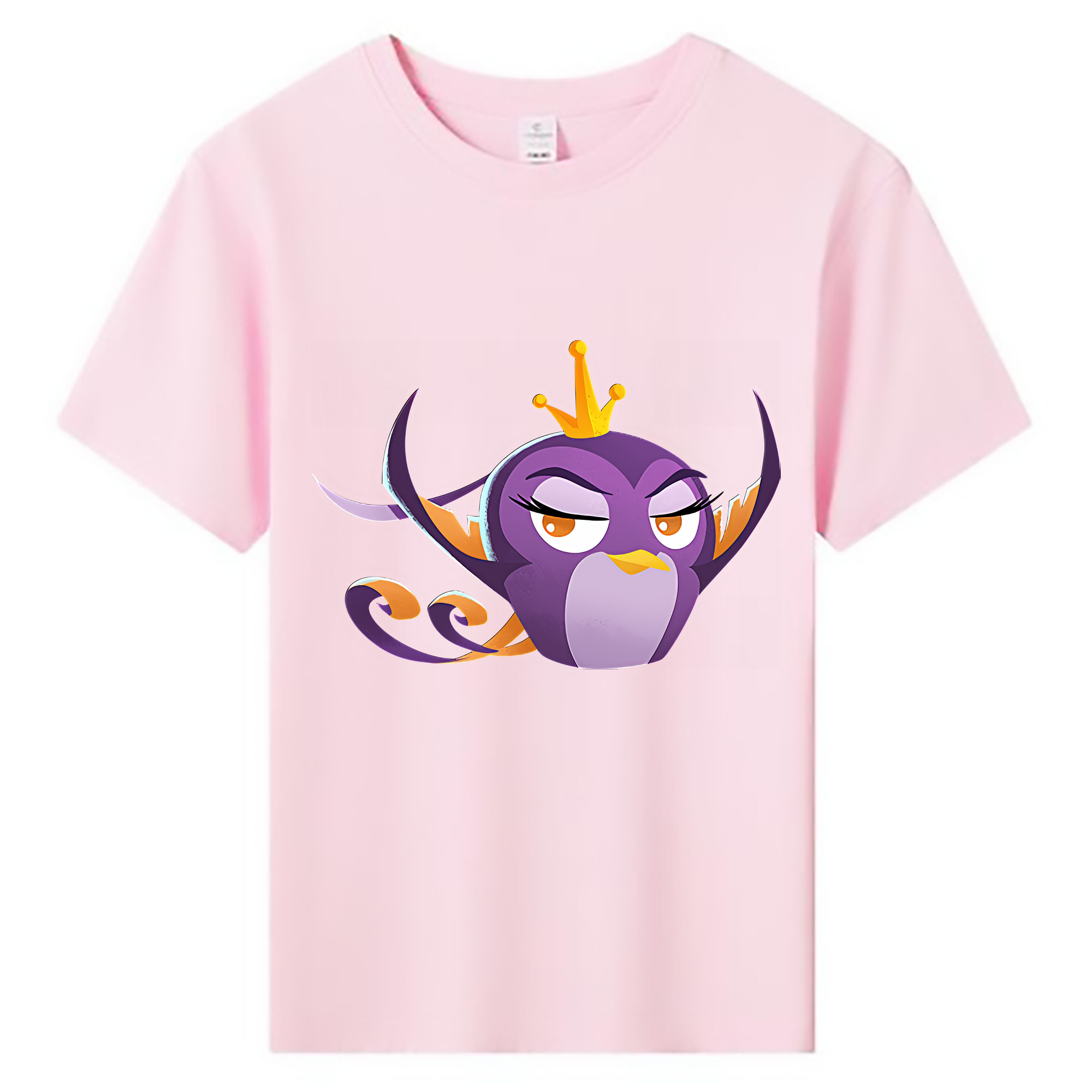 （画像用） Angry Birds アングリーバード 綿100％キッズTシャツ（フロントプリント）