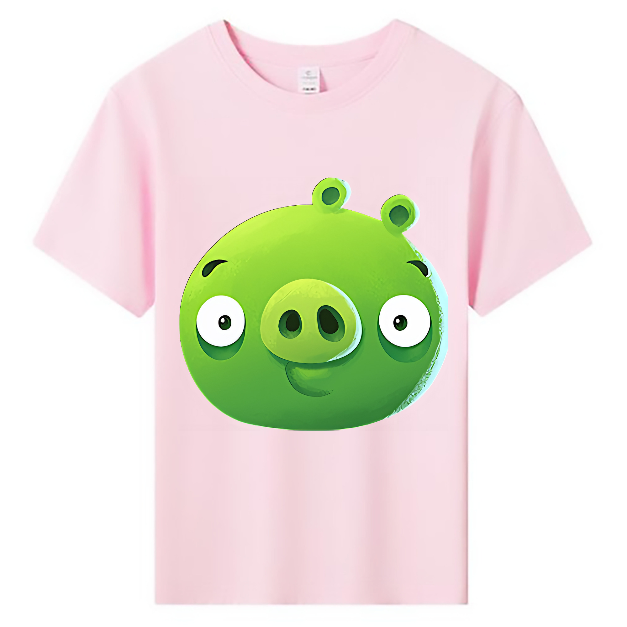 （画像用） Angry Birds アングリーバード 綿100％キッズTシャツ（フロントプリント）