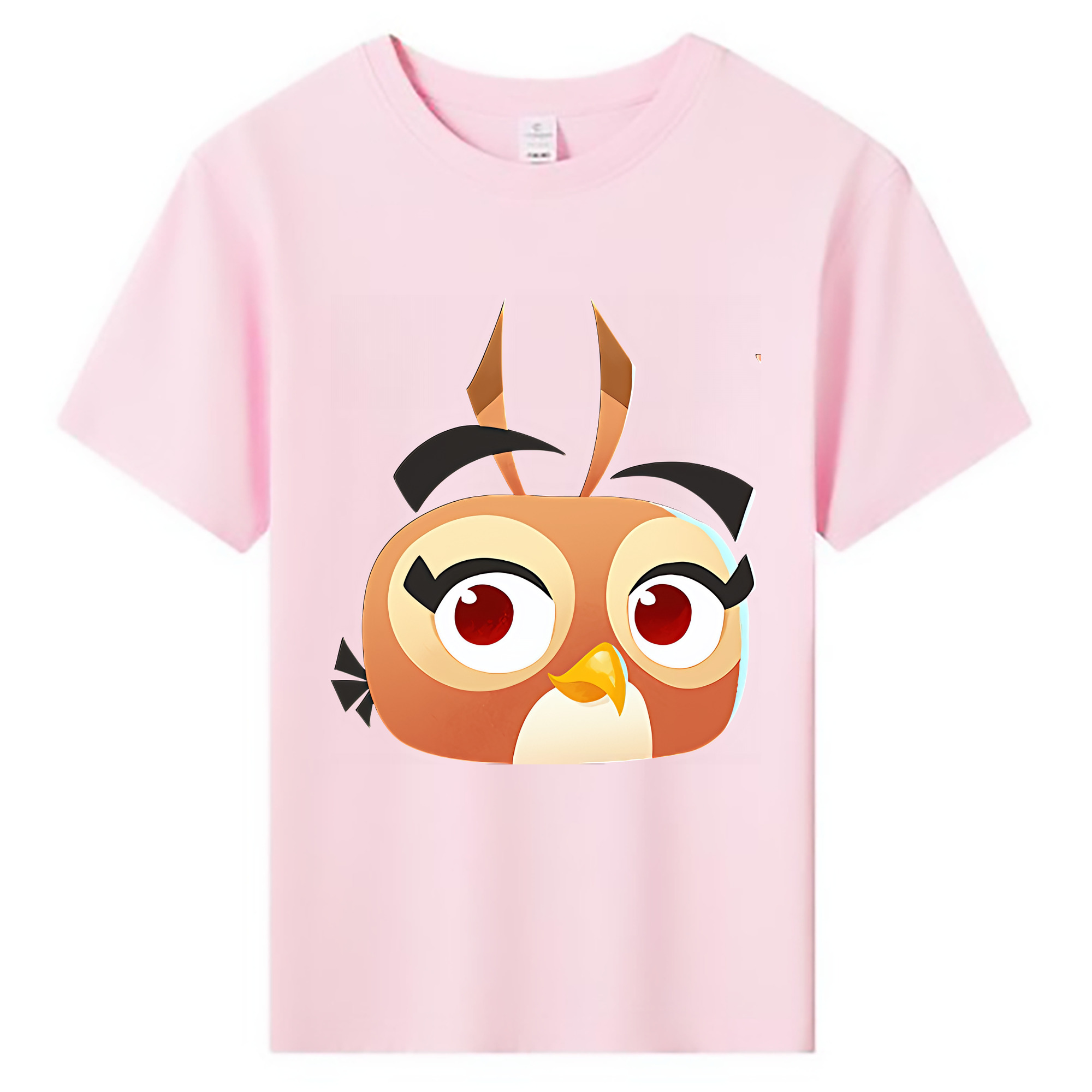 （画像用） Angry Birds アングリーバード 綿100％キッズTシャツ（フロントプリント）