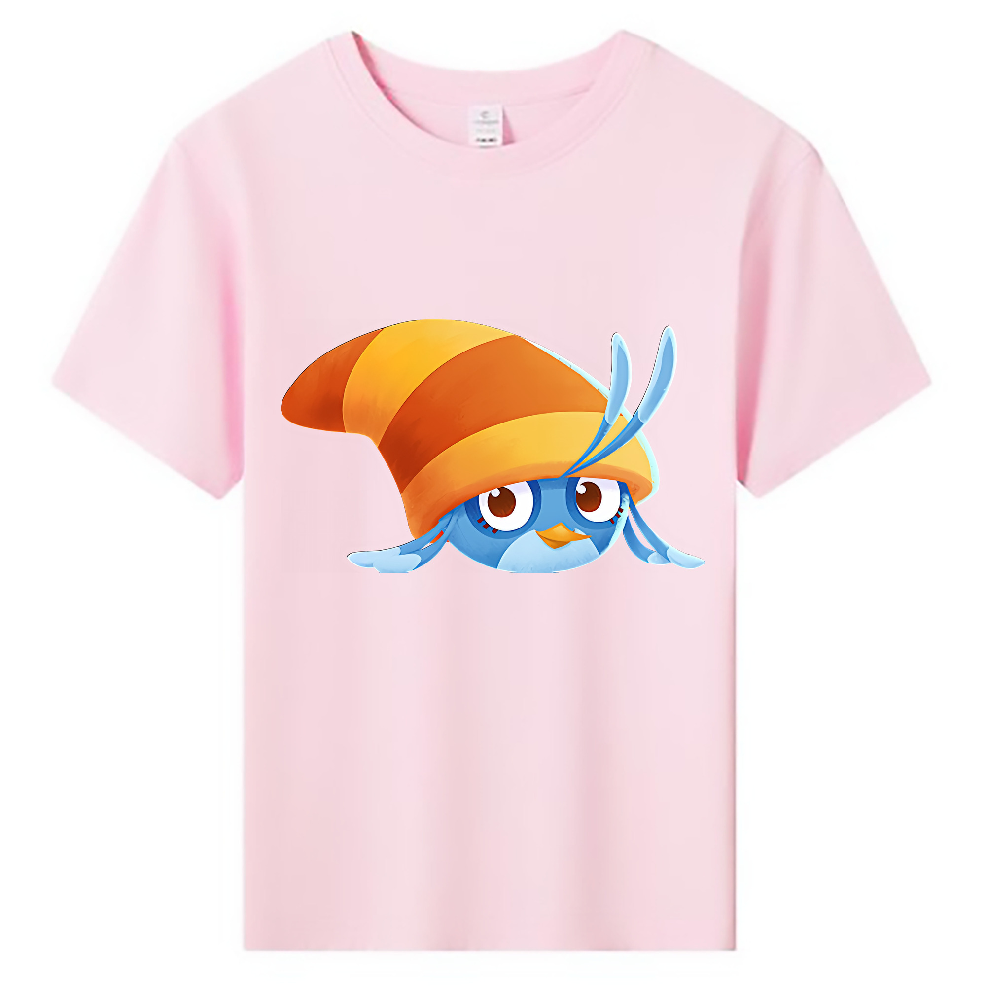 （画像用） Angry Birds アングリーバード 綿100％キッズTシャツ（フロントプリント）