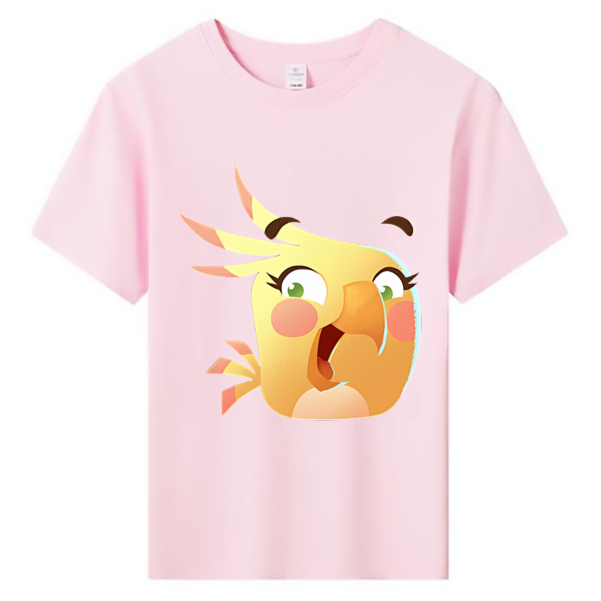 （画像用） Angry Birds アングリーバード 綿100％キッズTシャツ（フロントプリント）