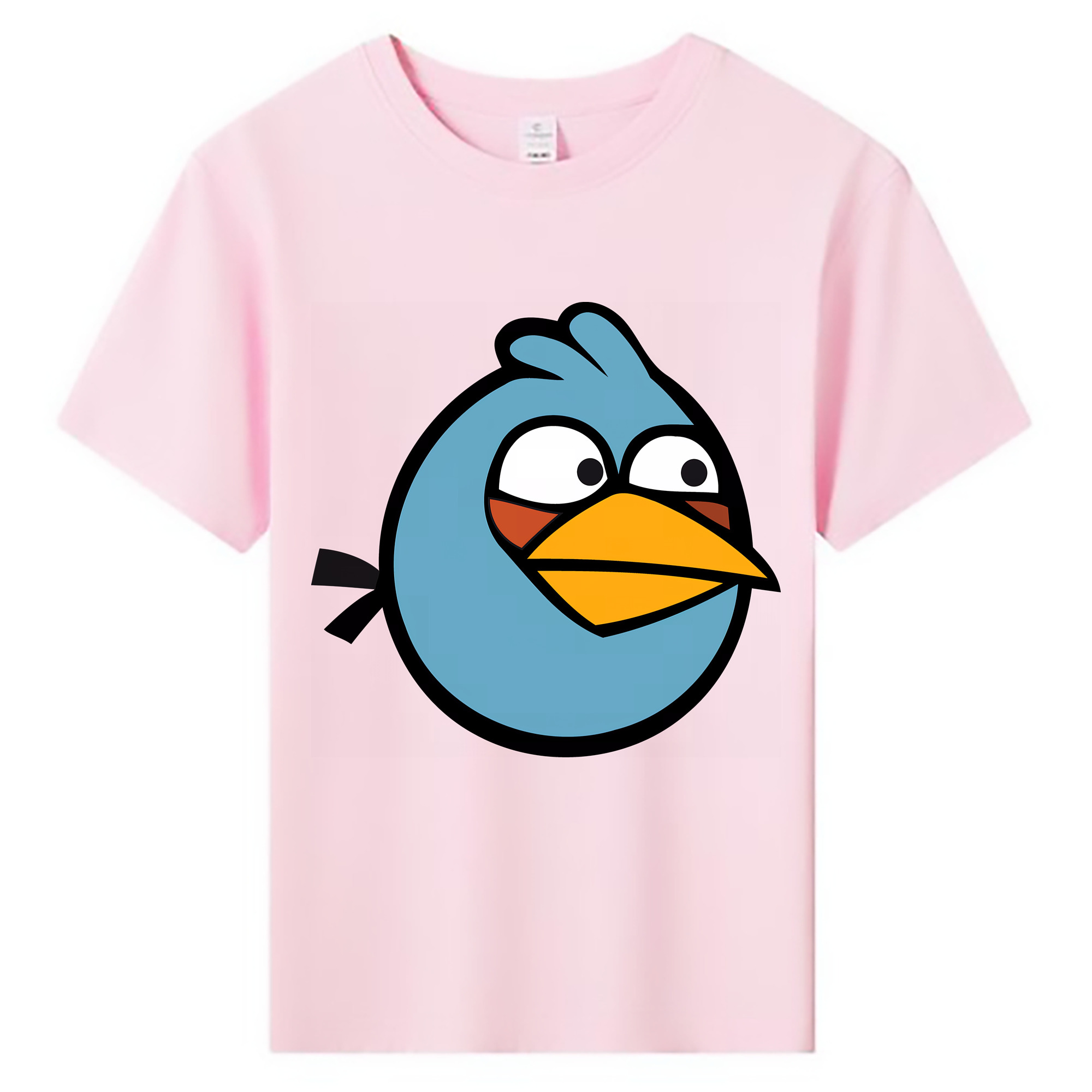（画像用） Angry Birds アングリーバード 綿100％キッズTシャツ（フロントプリント）