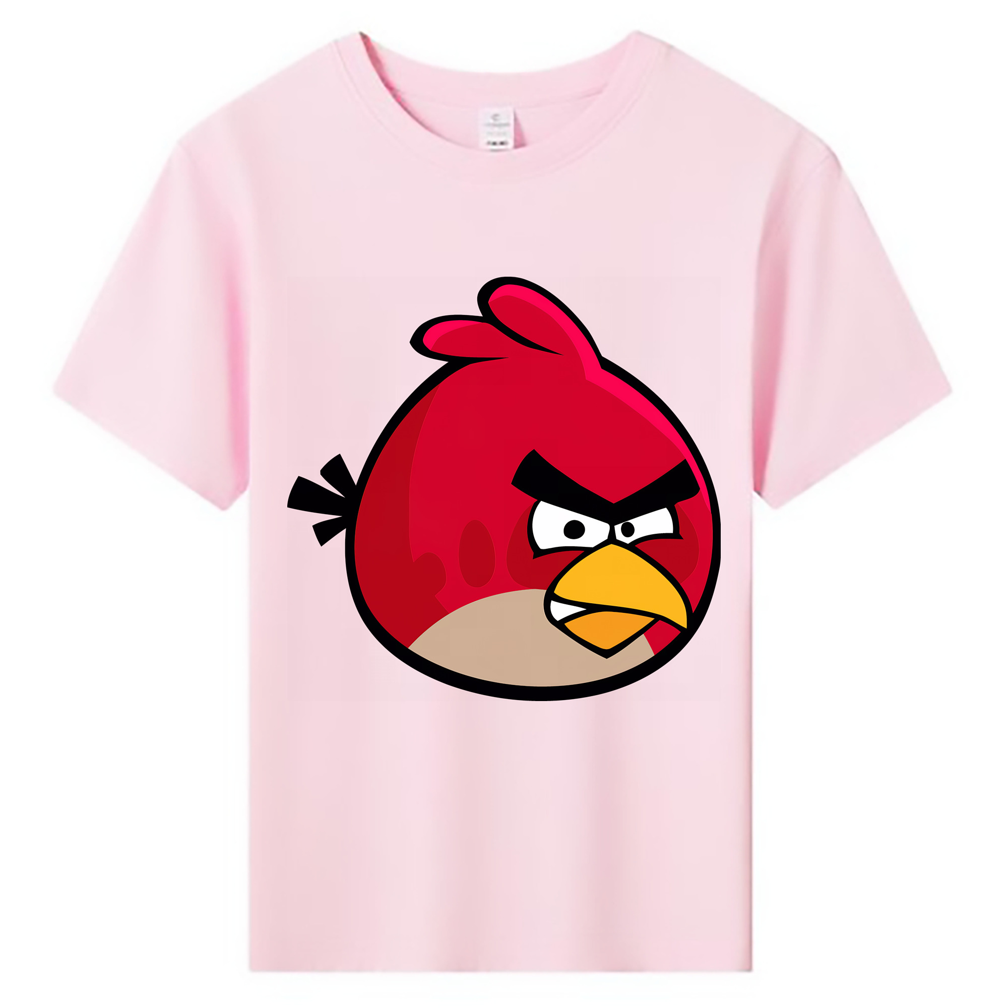 （画像用） Angry Birds アングリーバード 綿100％キッズTシャツ（フロントプリント）
