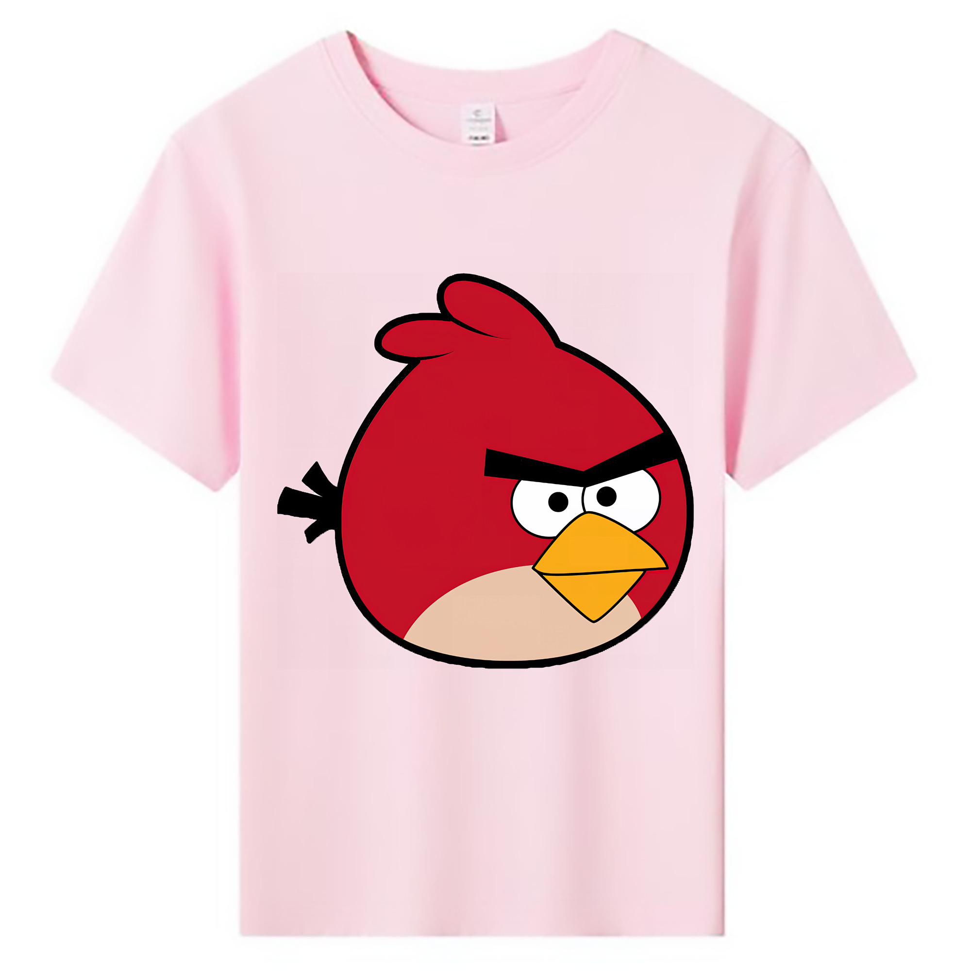 （画像用） Angry Birds アングリーバード 綿100％キッズTシャツ（フロントプリント）