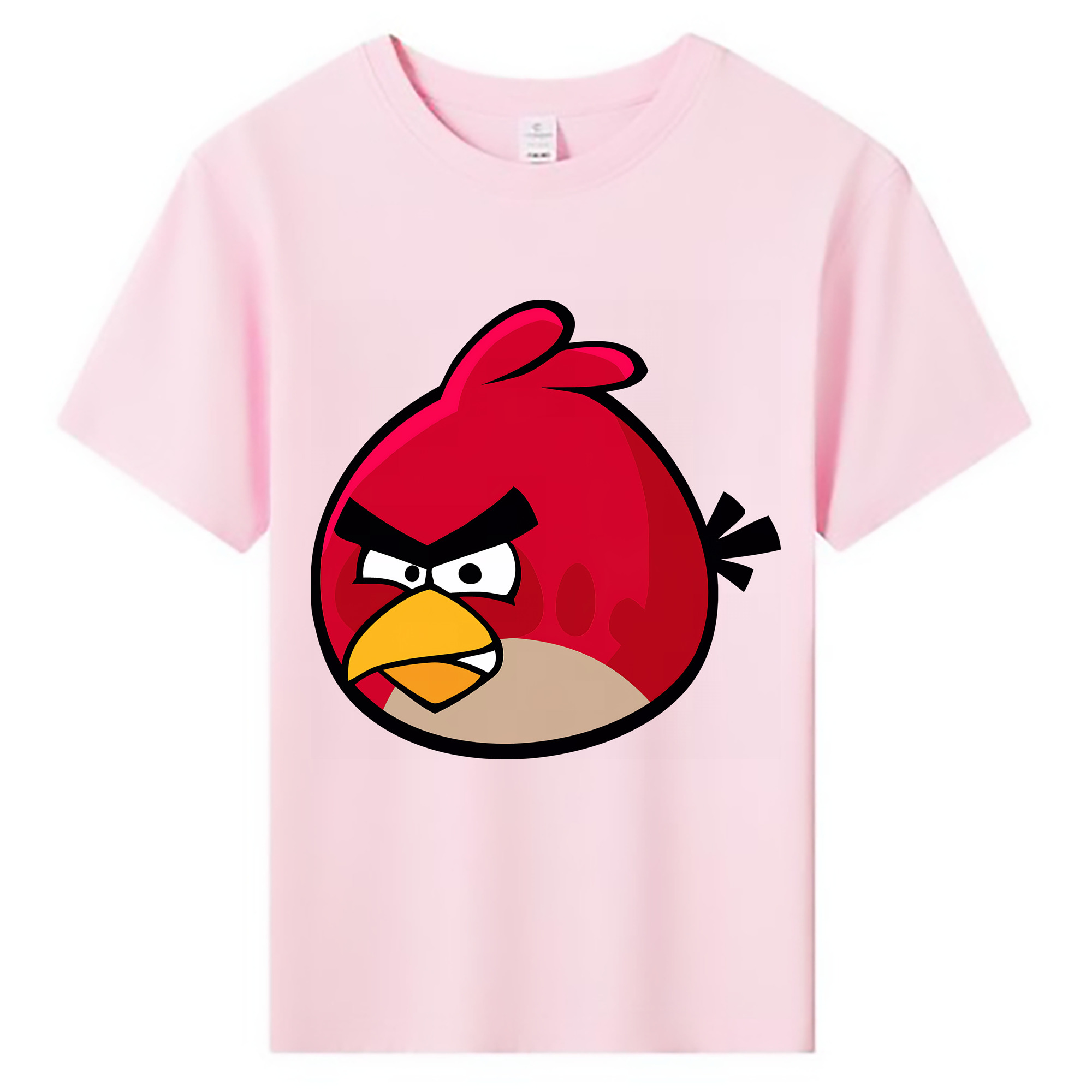 （画像用） Angry Birds アングリーバード 綿100％キッズTシャツ（フロントプリント）