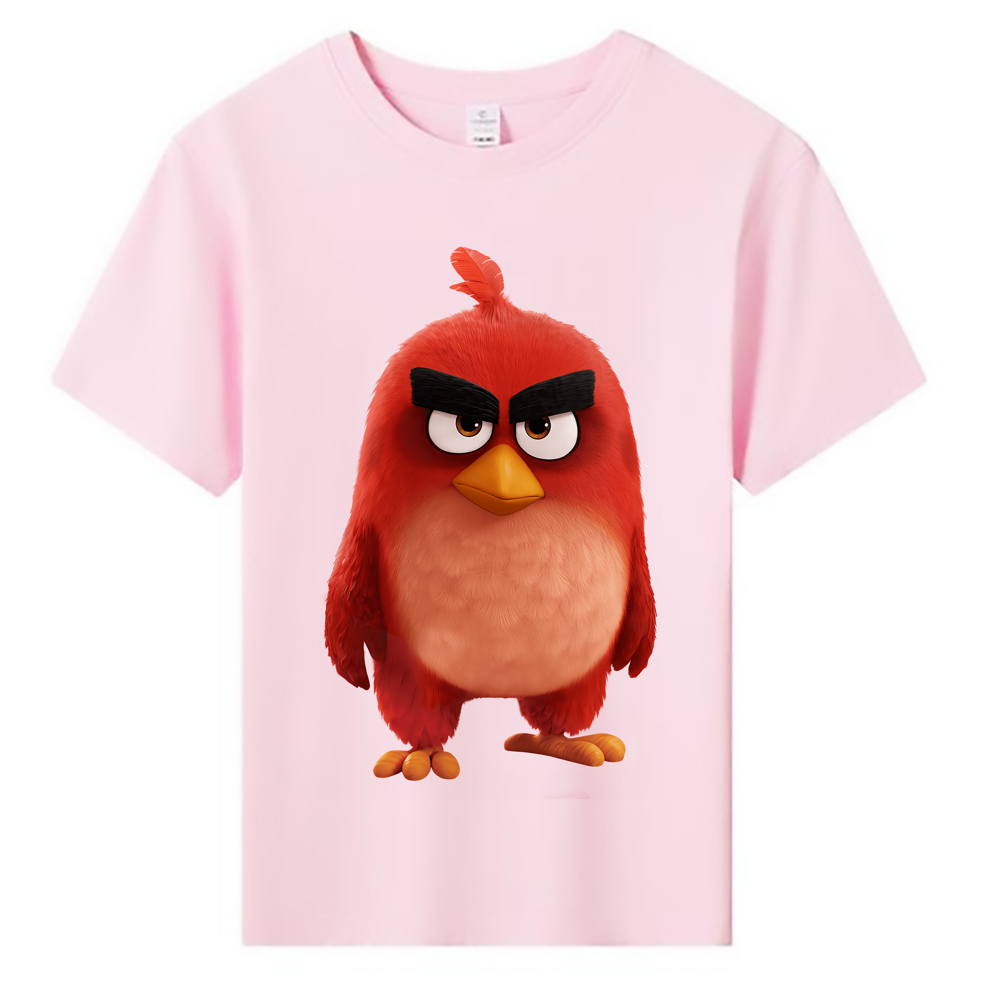（画像用） Angry Birds アングリーバード 綿100％キッズTシャツ（フロントプリント）