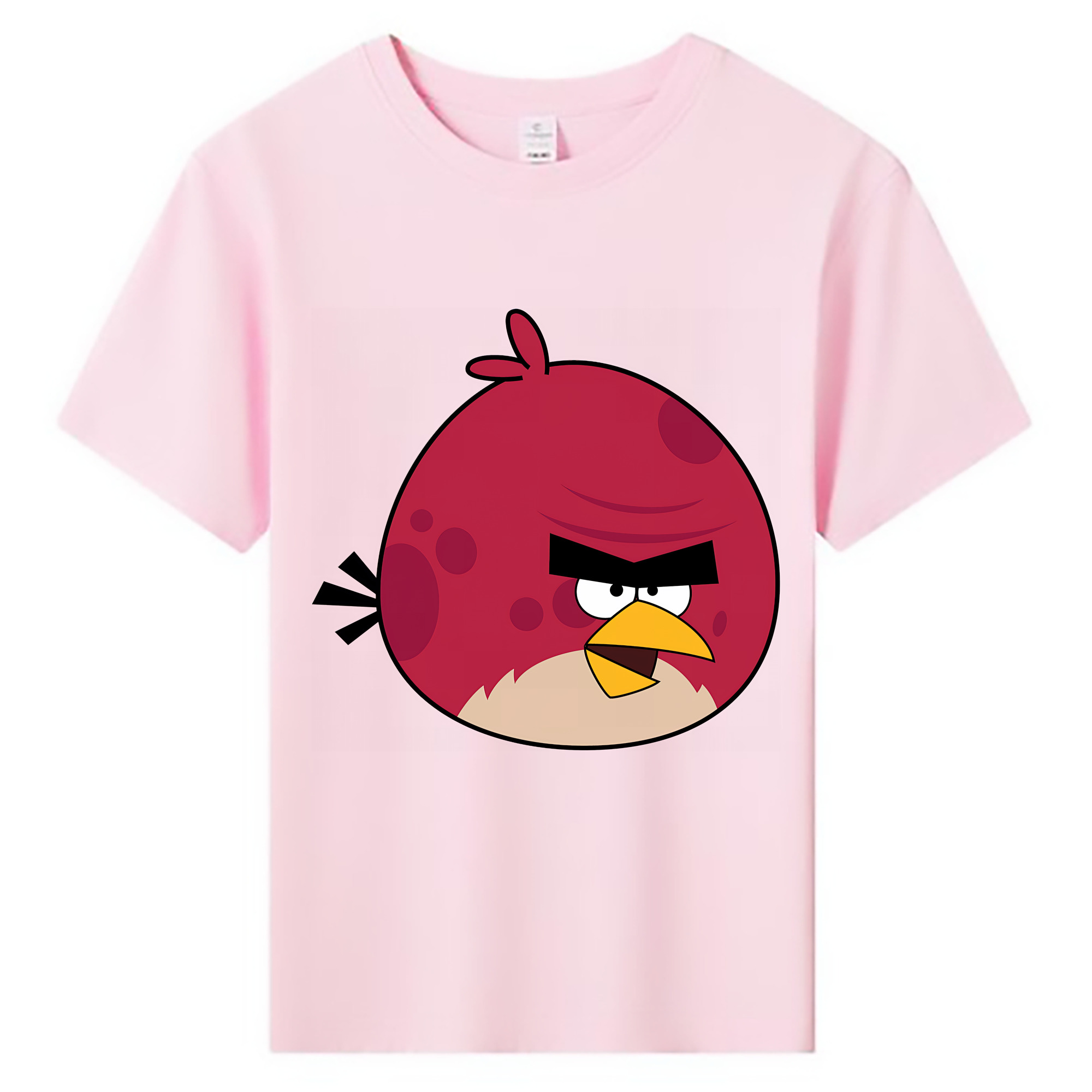 （画像用） Angry Birds アングリーバード 綿100％キッズTシャツ（フロントプリント）