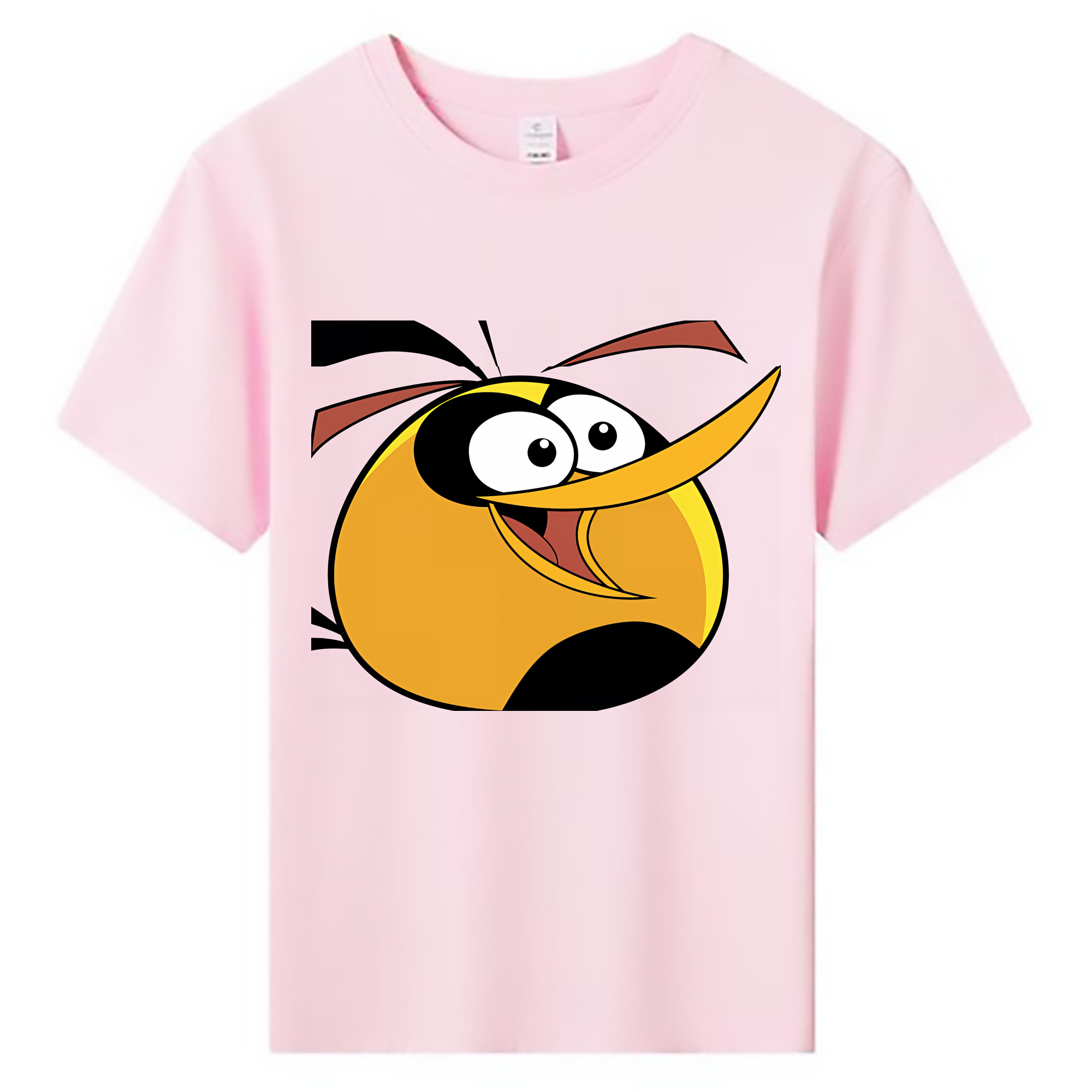 （画像用） Angry Birds アングリーバード 綿100％キッズTシャツ（フロントプリント）